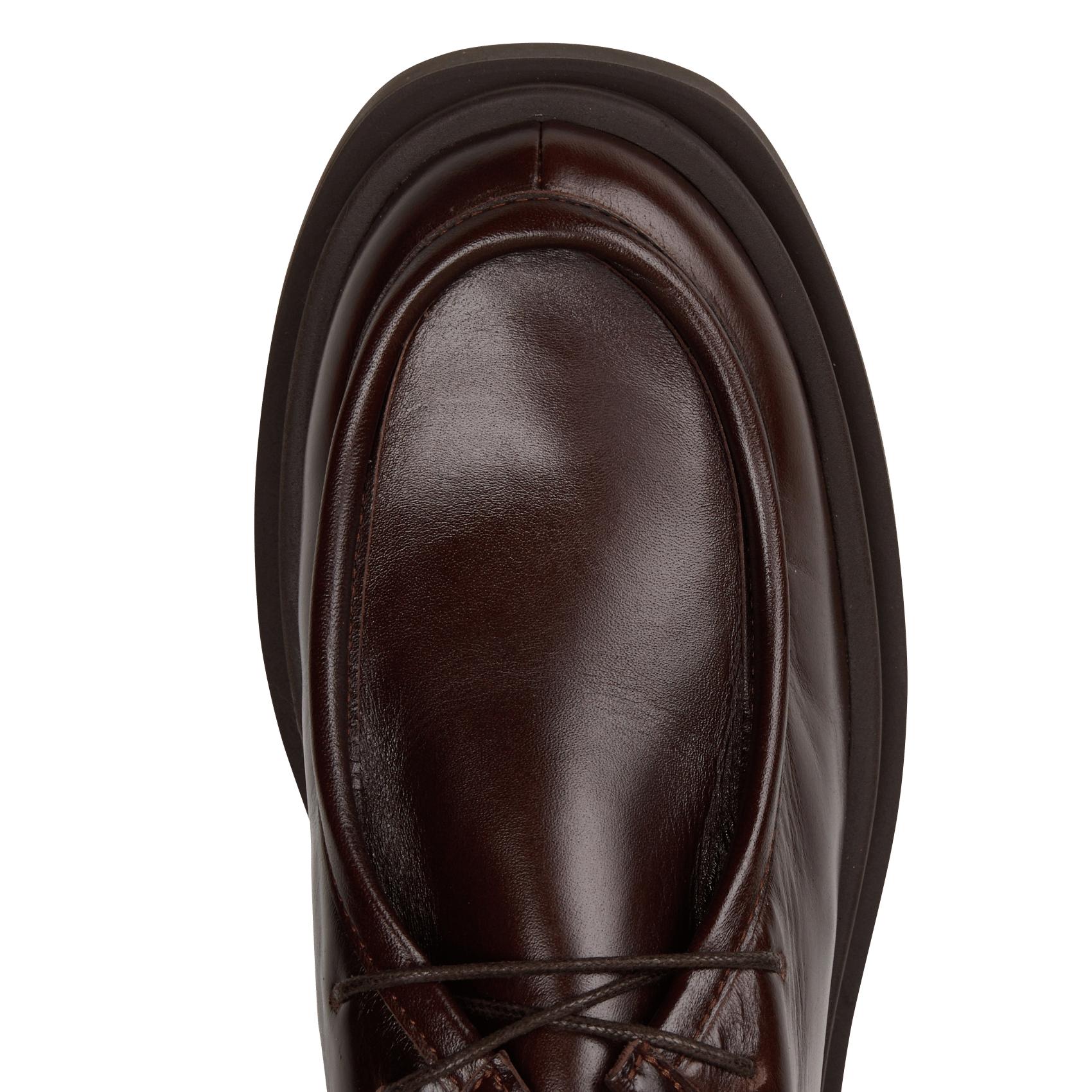 Leder-Derbys zum Schnüren BOBBIES Braun