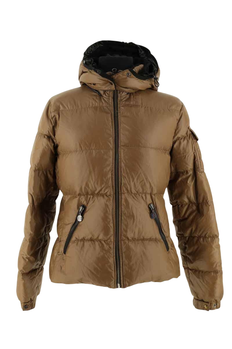 Padded jacket MONCLER - Seconde Main Khaki