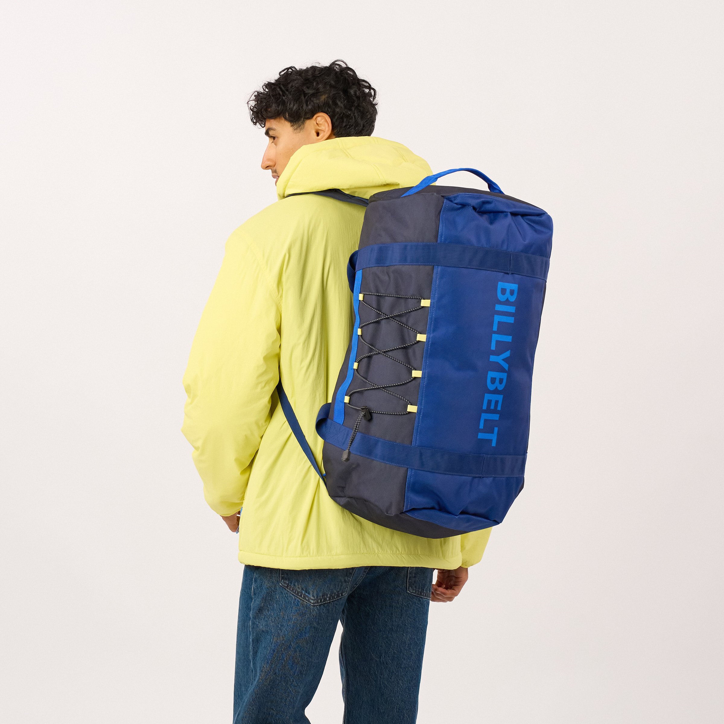 Travel bag made of recycled polyester BILLYBELT Blue