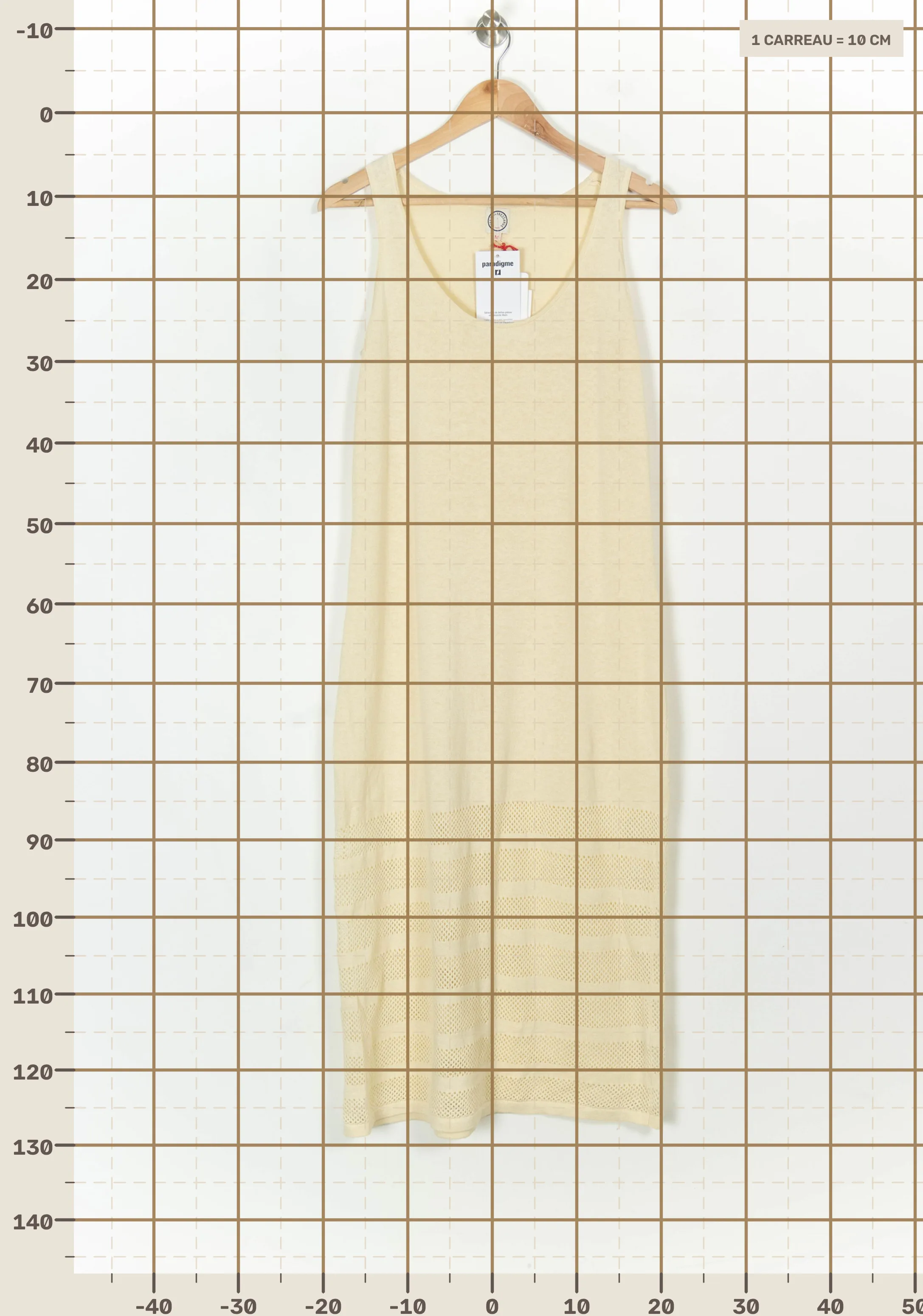 Short & midi dress INES DE LA FRESSANGE - Seconde main Beige