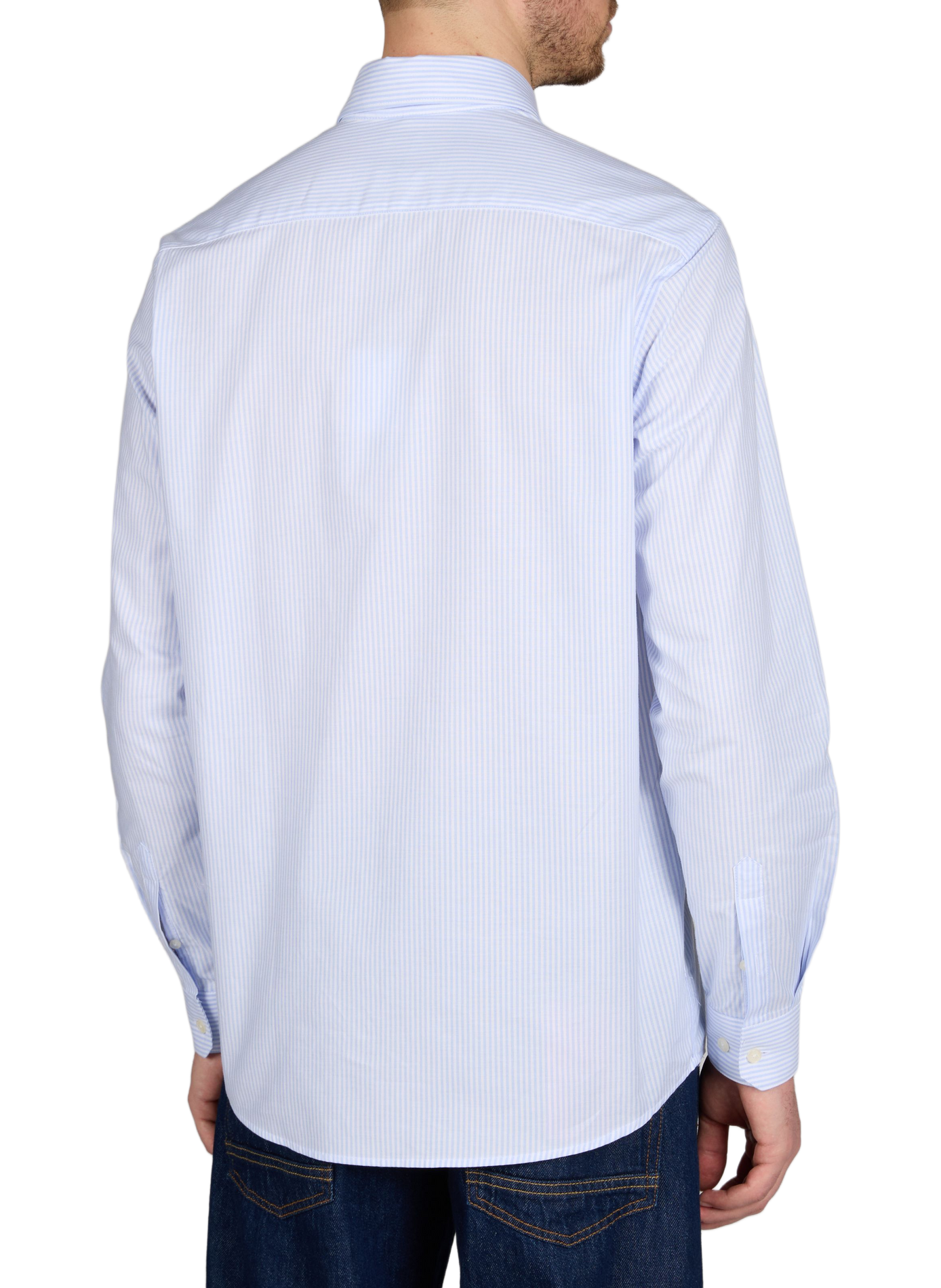 Hoxray-D straight cotton shirt AU PRINTEMPS PARIS Blue