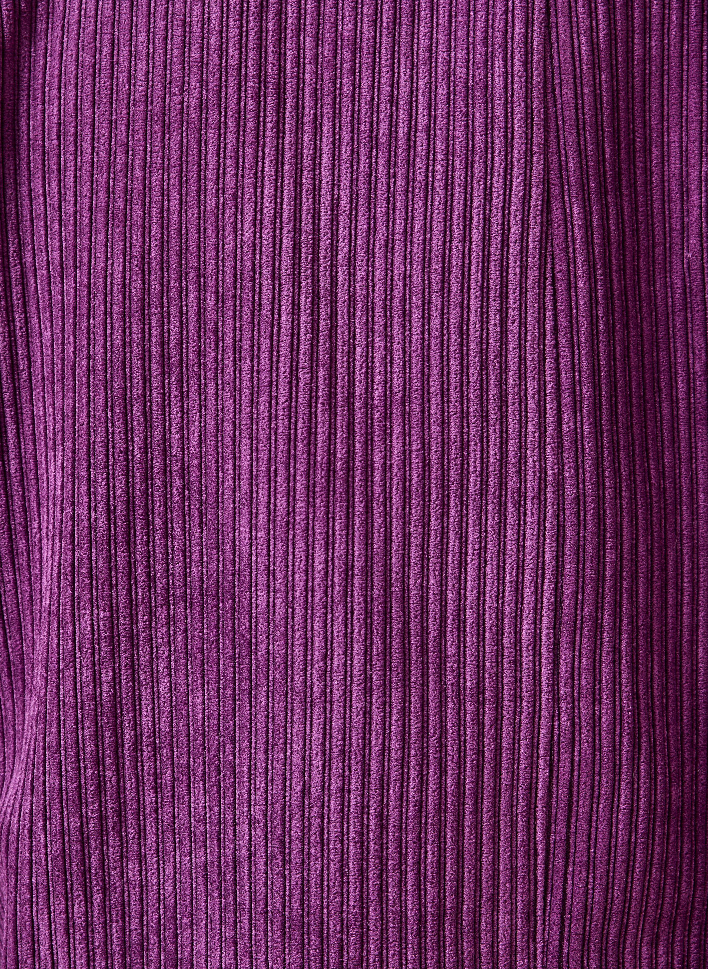 Gerade geschnittener Cordblazer LA FEE MARABOUTEE Violett