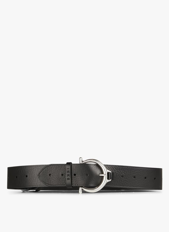 Buckle Ikks Ceintures Ikks Ceinture Large En Cuir Femme Ceinture