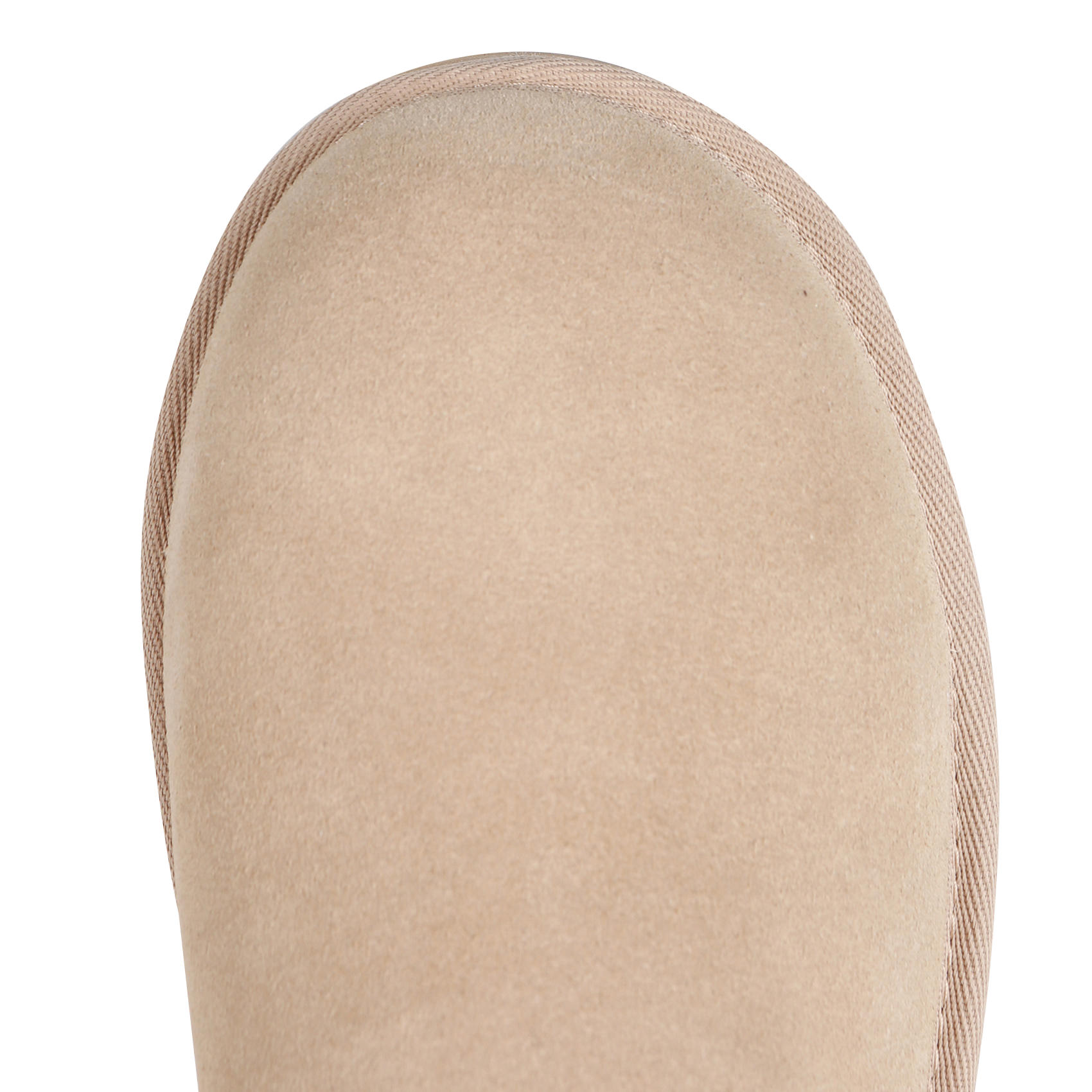 Bottines compensées en cuir velours UGG Beige