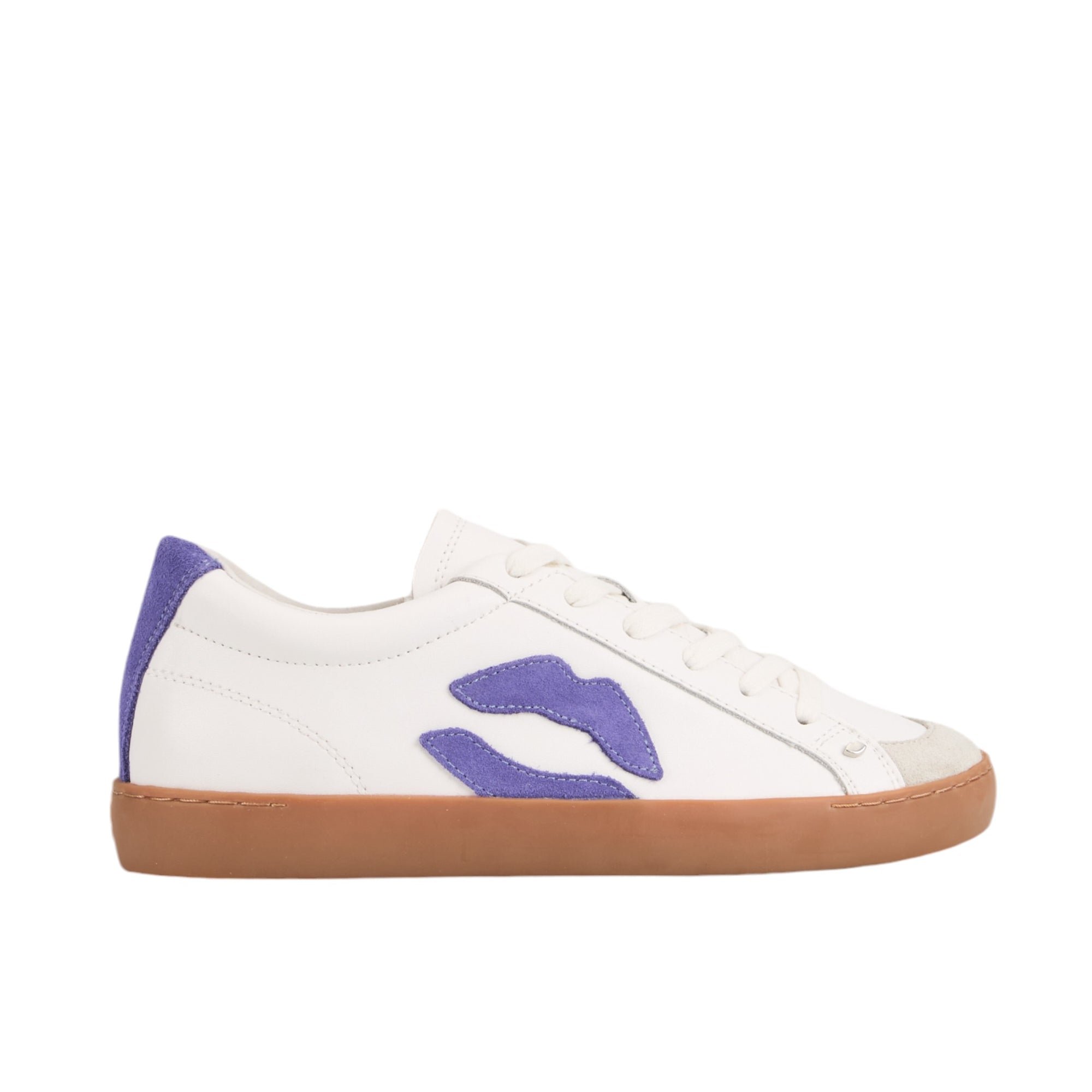 Jimmy leather sneakers BONS BAISERS PARIS White