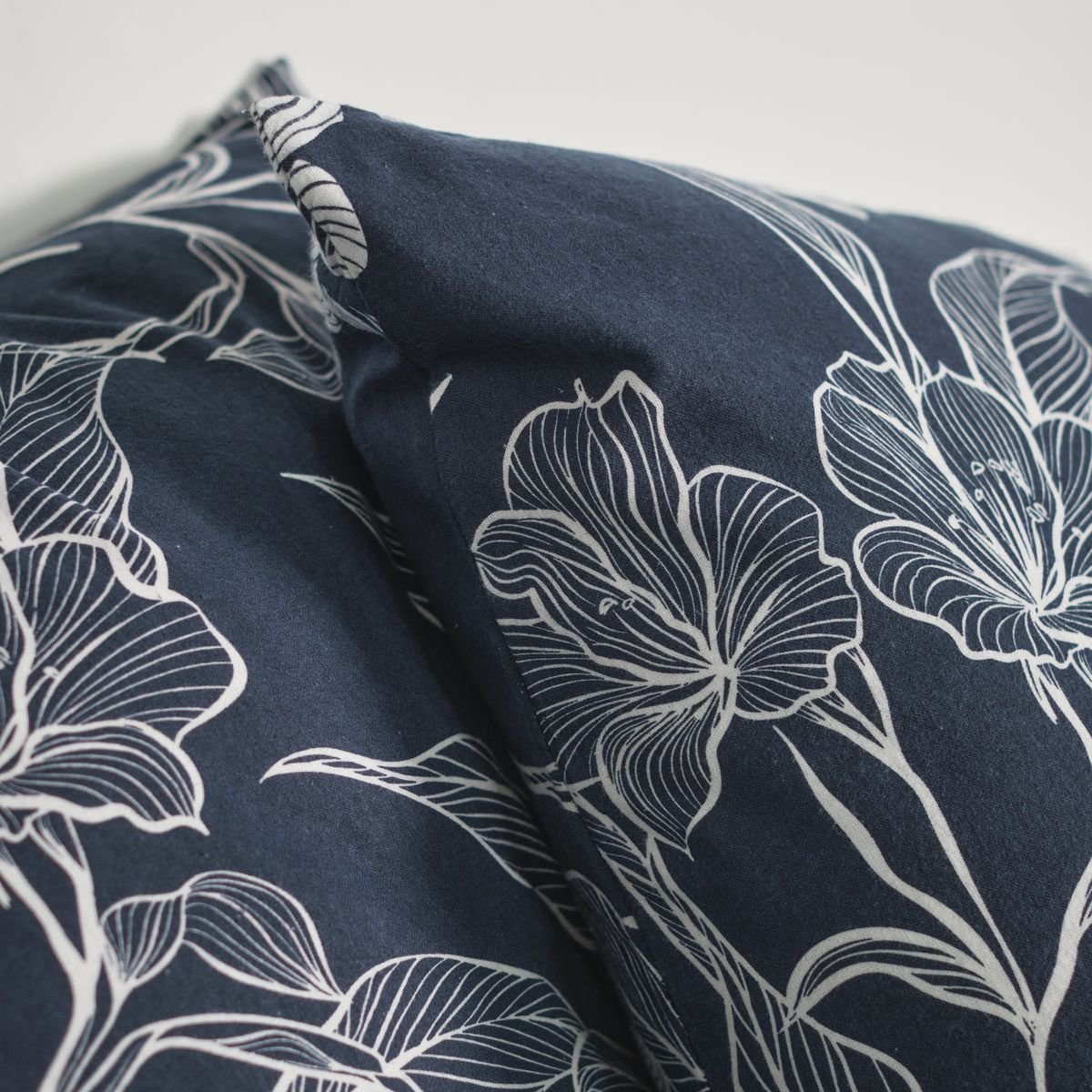 Printed cotton bed set TODAY LINGE DE MAISON Blue