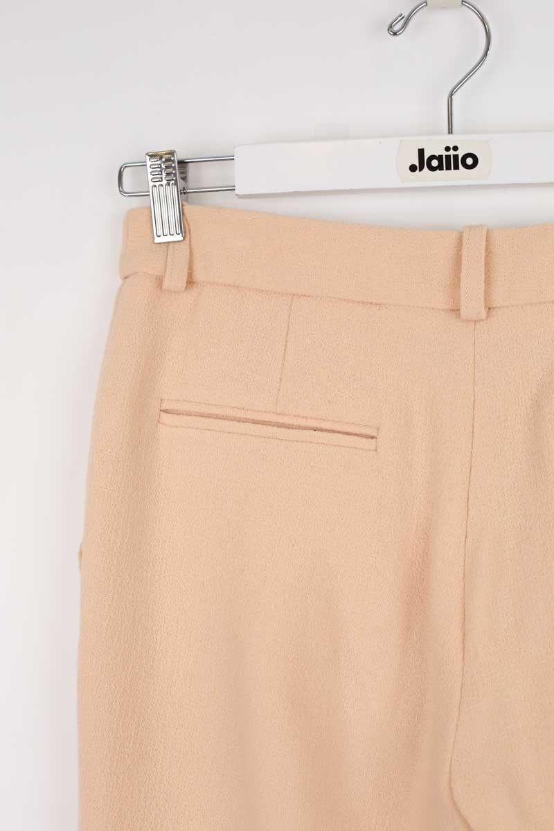 Bandol straight woollen trousers PAULE KA - Seconde main Beige