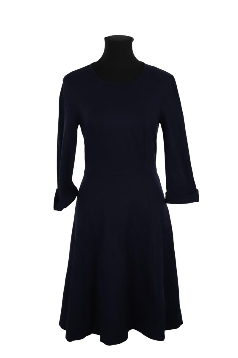 Cotton dress LK BENNETT - Seconde Main Blue