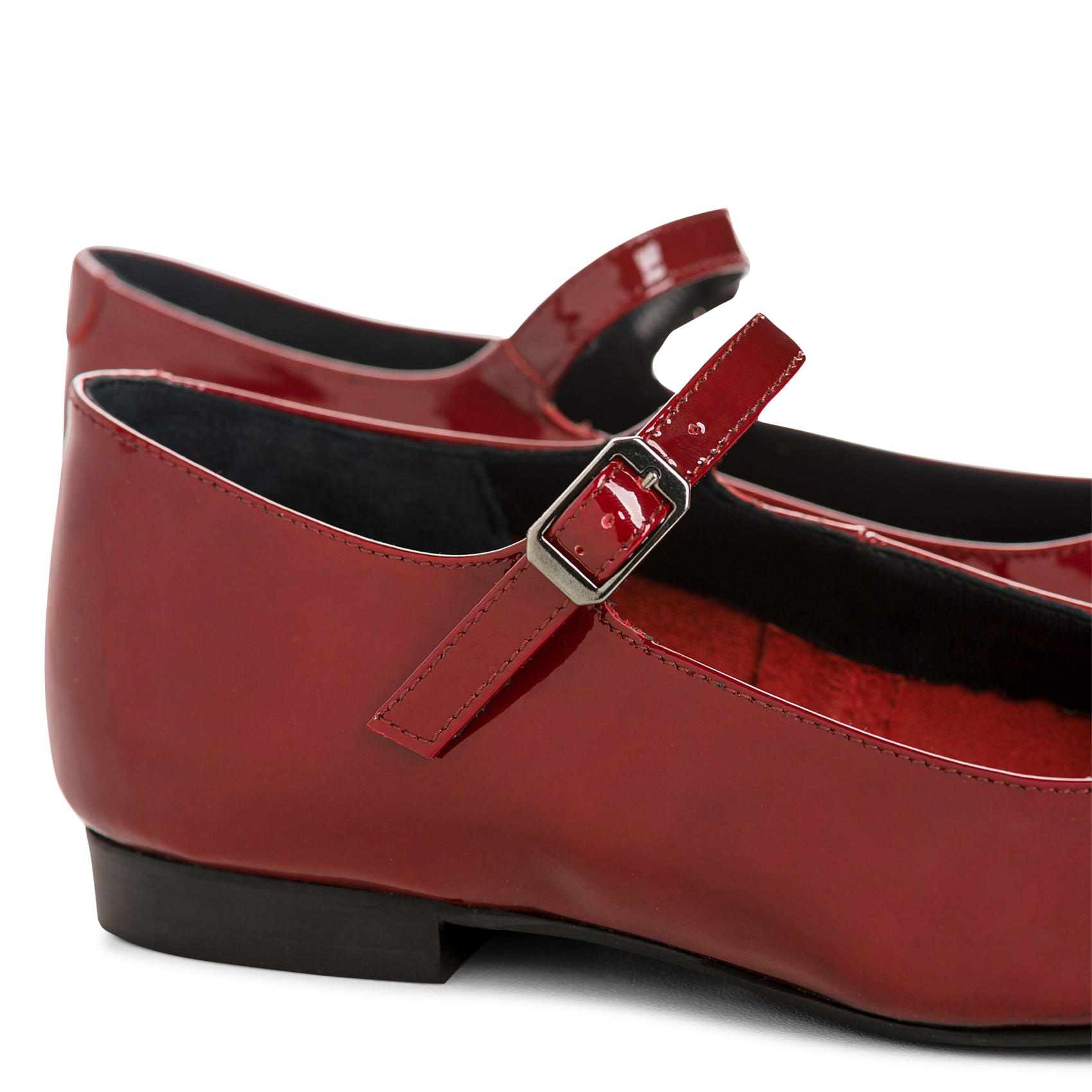 Ballerina's van lakleer REQINS Rood