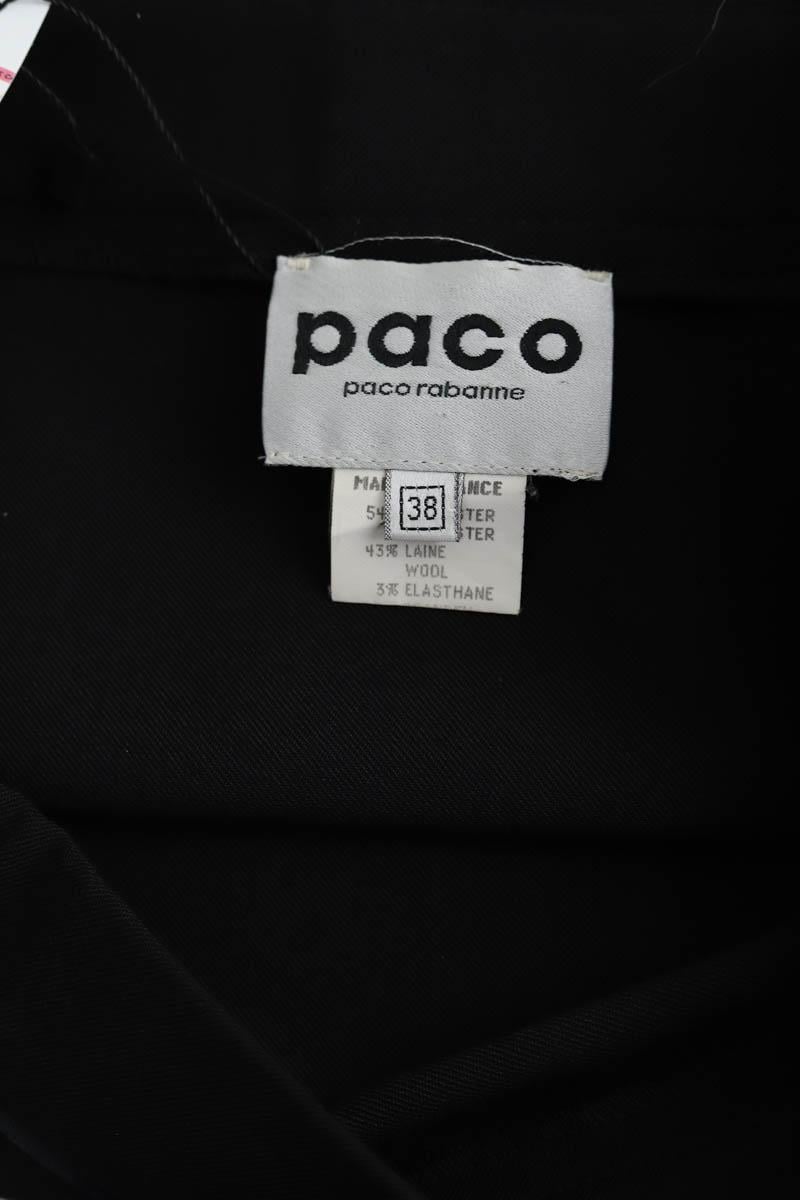 Black skirt PACO RABANNE - Seconde Main Black