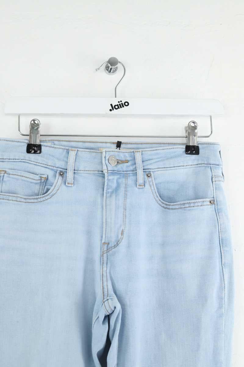 Cotton straight jeans LEVI'S - Seconde main Blue