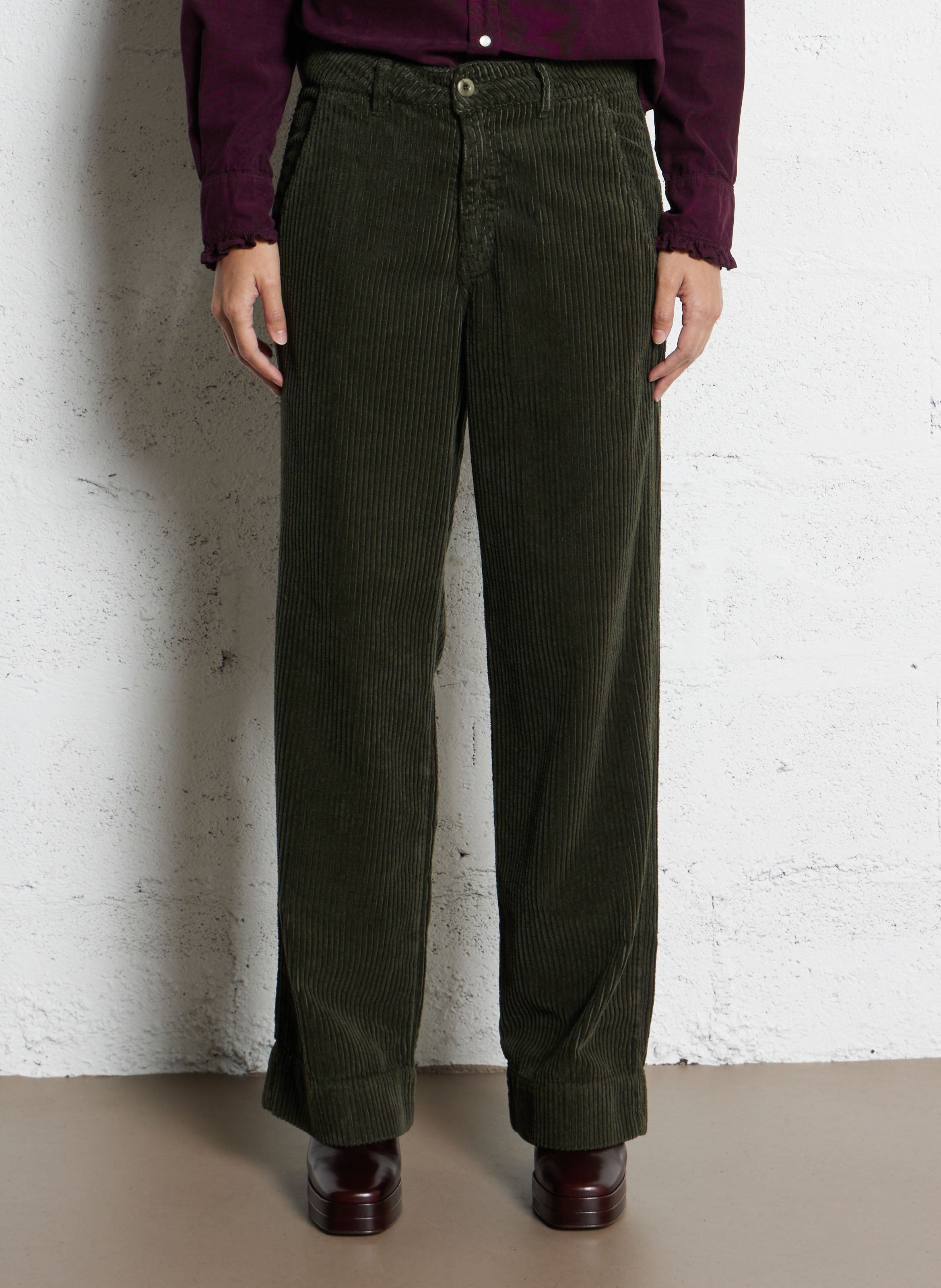 Bobhoedje - katoenblend ACQUAVERDE Groen