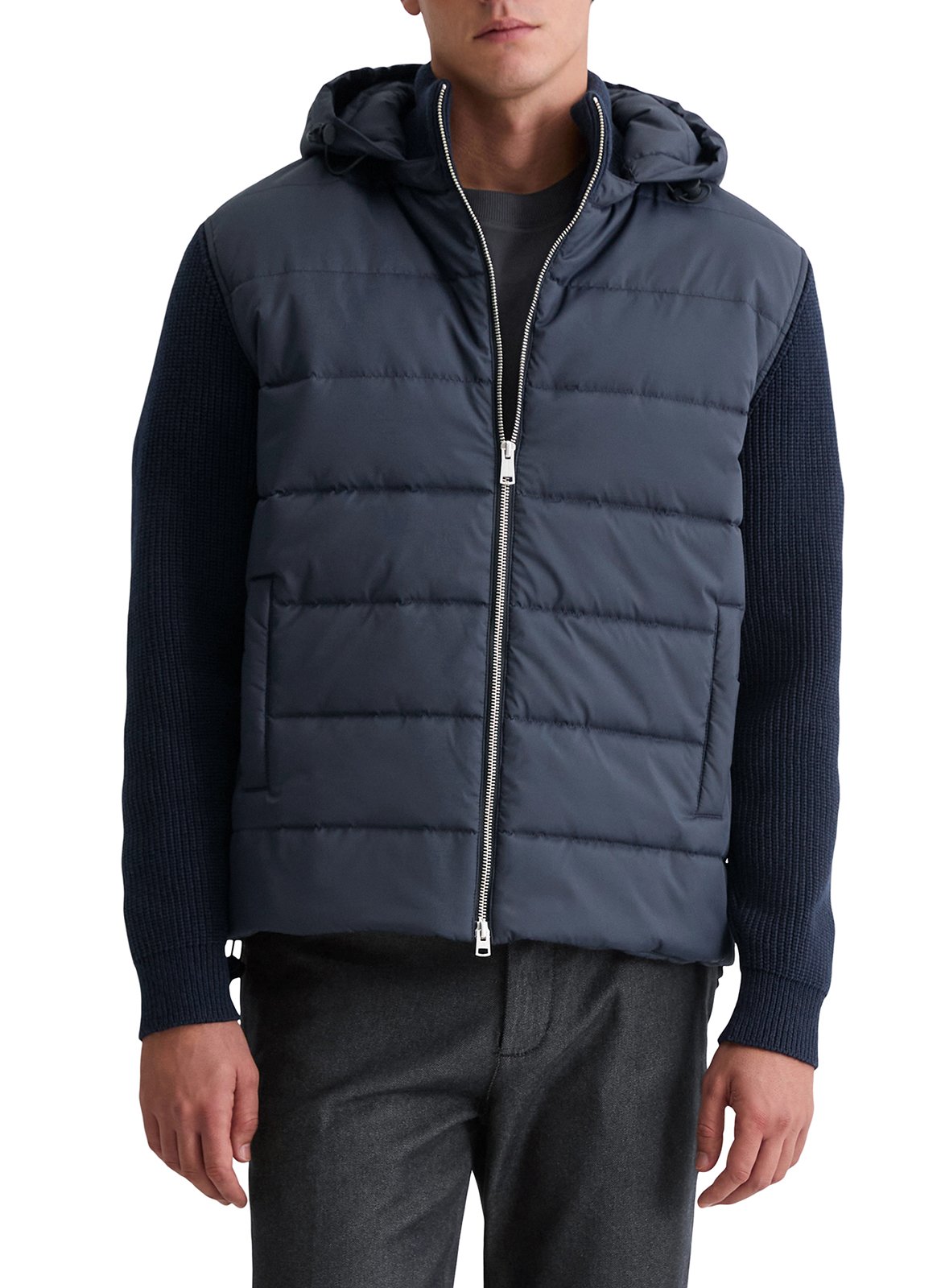 High-neck jacket MARC O'POLO Blue