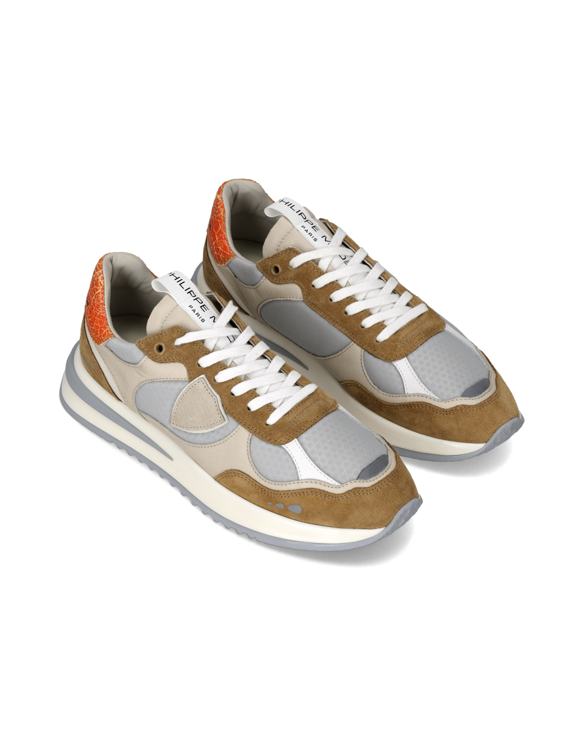 Olympic running sneakers PHILIPPE MODEL Brown