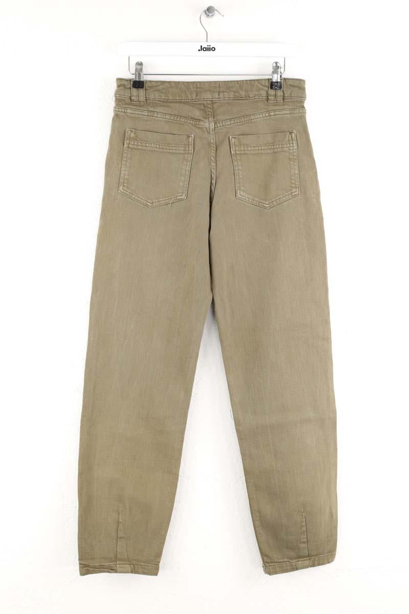 - Straight-leg jeans
- 5 pockets
- Straight cut
- Faded effect SEZANE - Seconde main Khaki