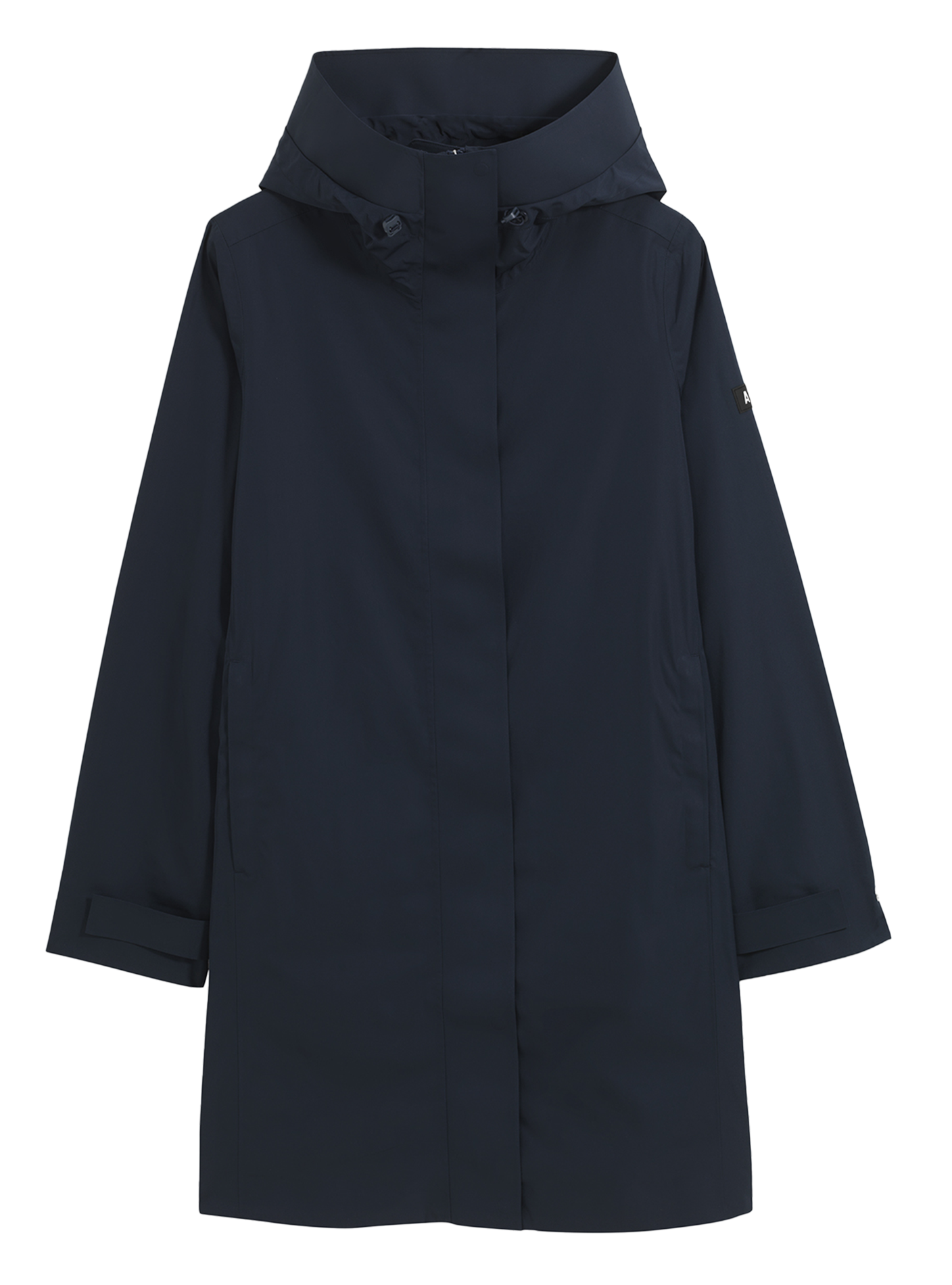 Parka met ruime capuchon in effen kleur AIGLE Blauw