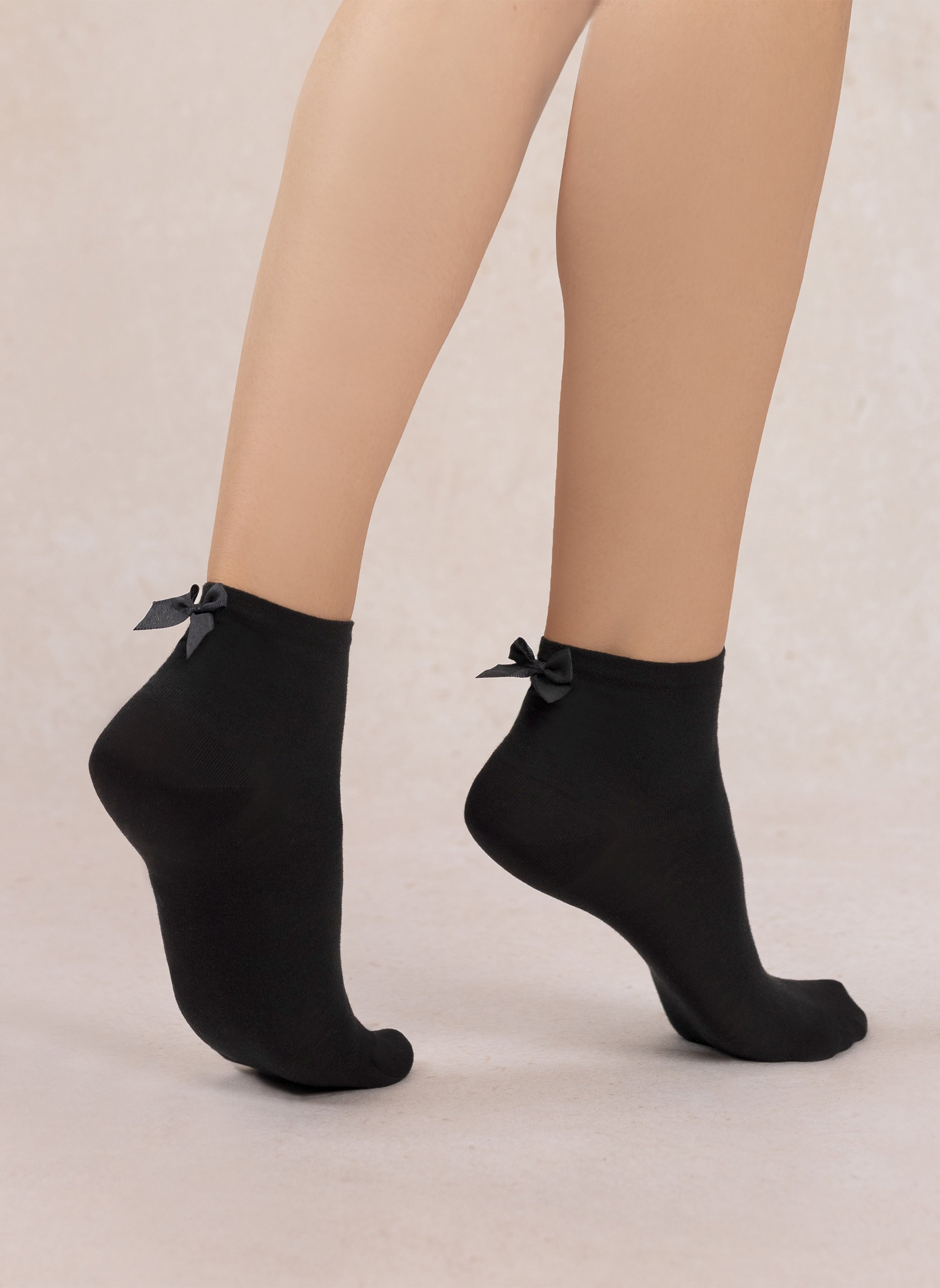 Chaussettes en coton mélangé BLEUFORET Noir