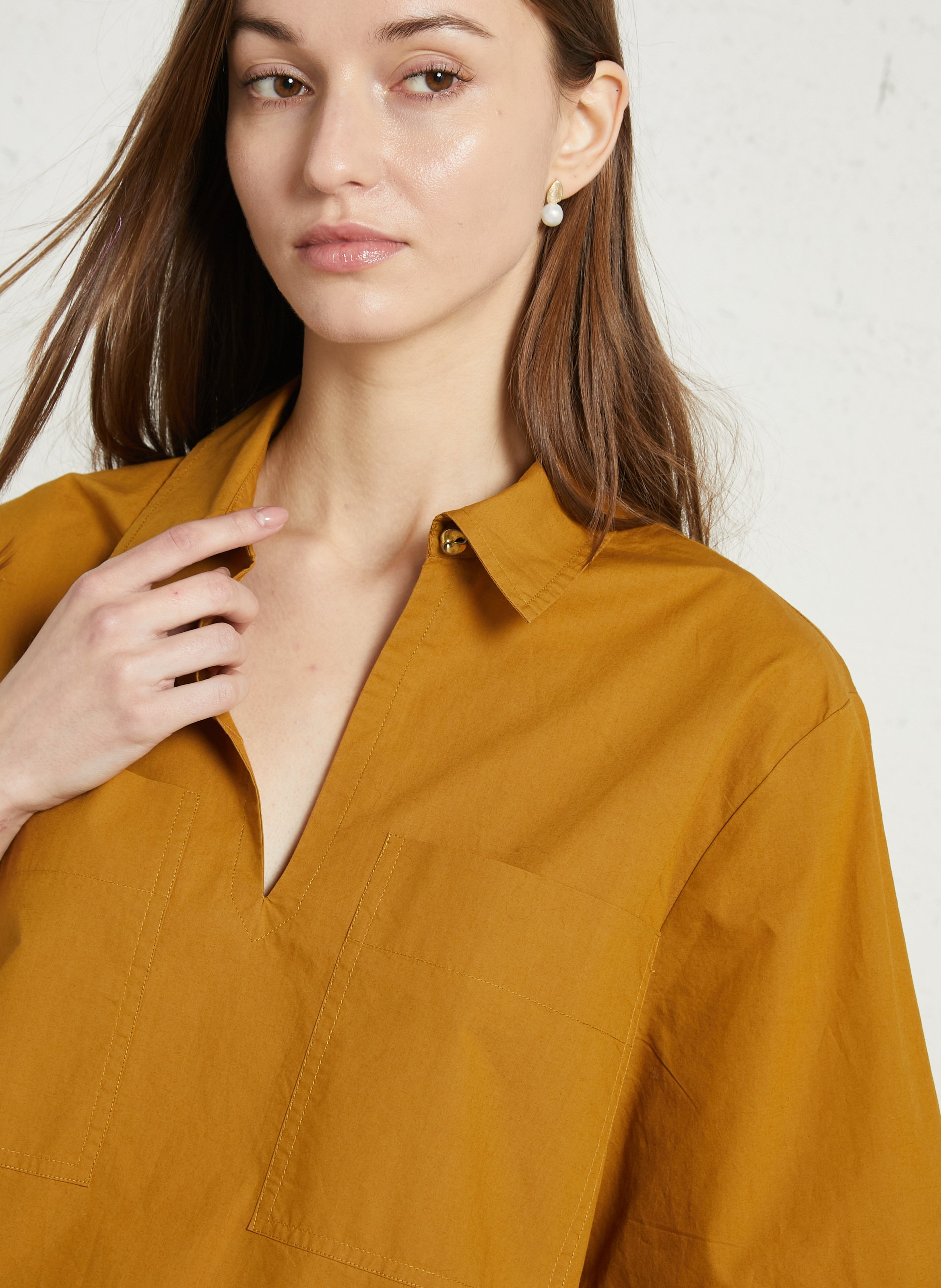 Chemise col classique  DES PETITS HAUTS Doré