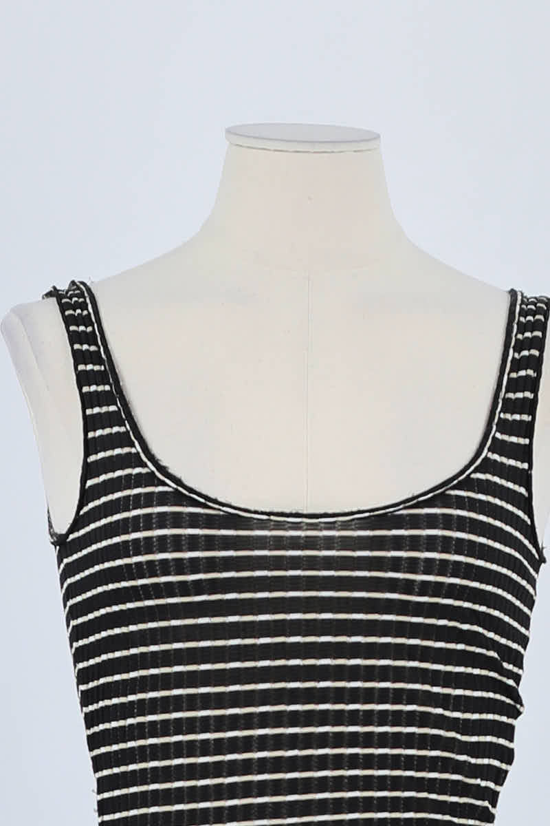 Top sans manche ARMANI - SECONDE MAIN Noir