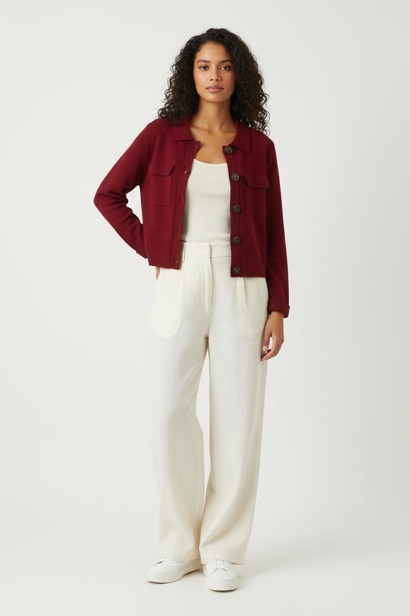 Cardigan SEZANE - Seconde main Rouge