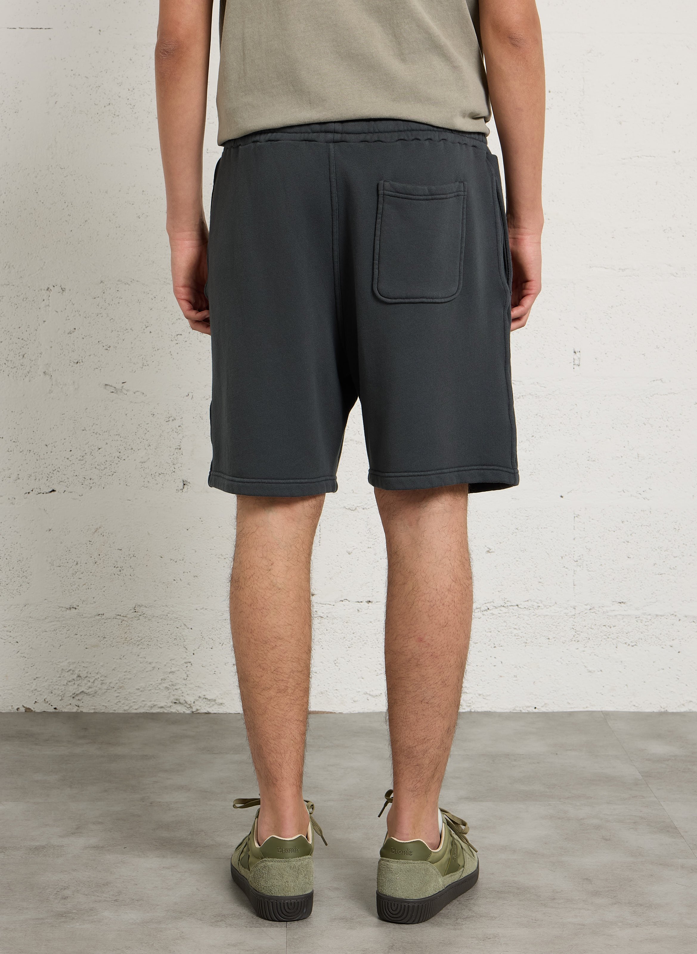 Gerade geschnittene Baumwollshorts HARTFORD Blau