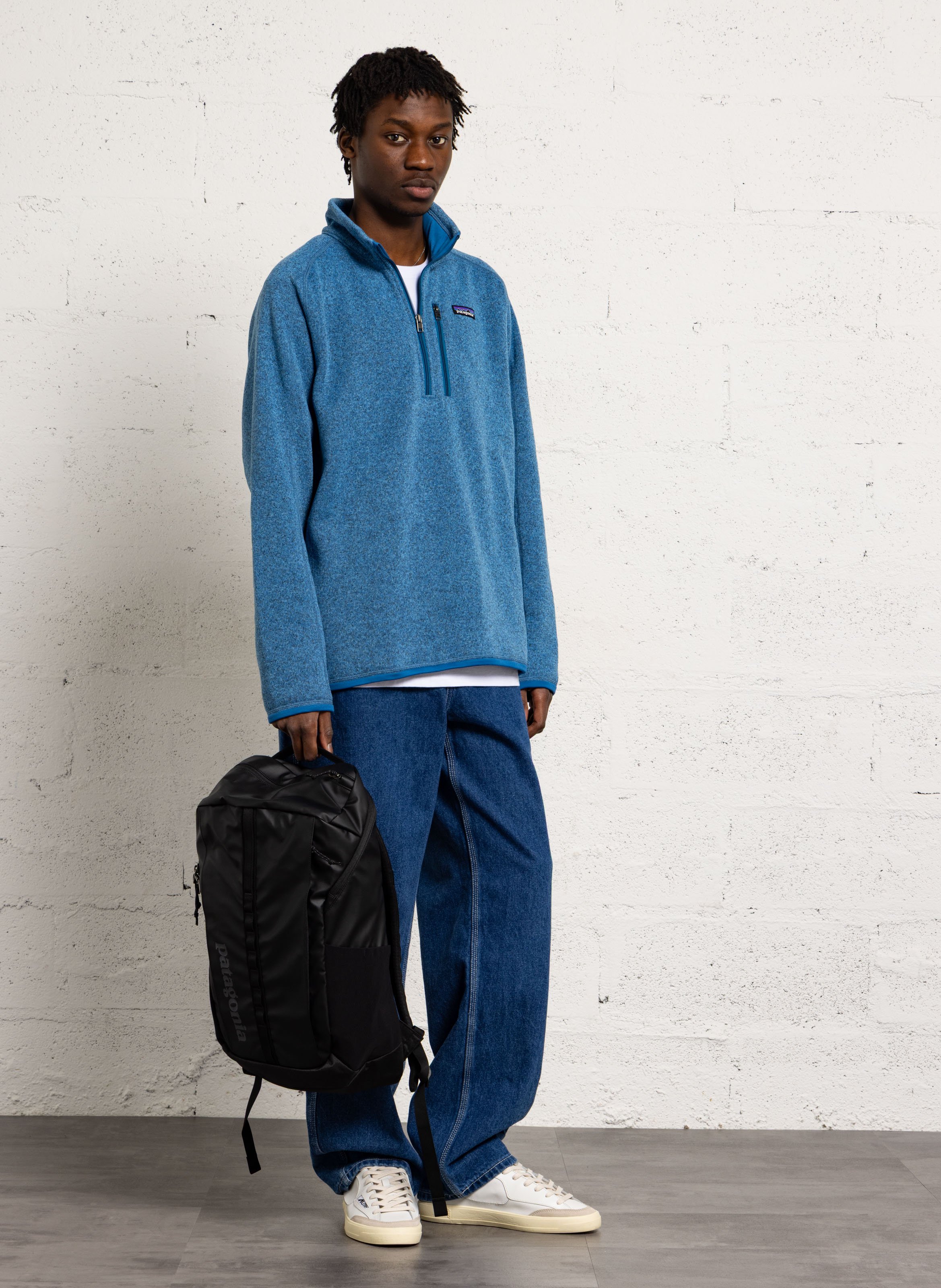 Mochila lisa con logotipo 25L PATAGONIA Negro