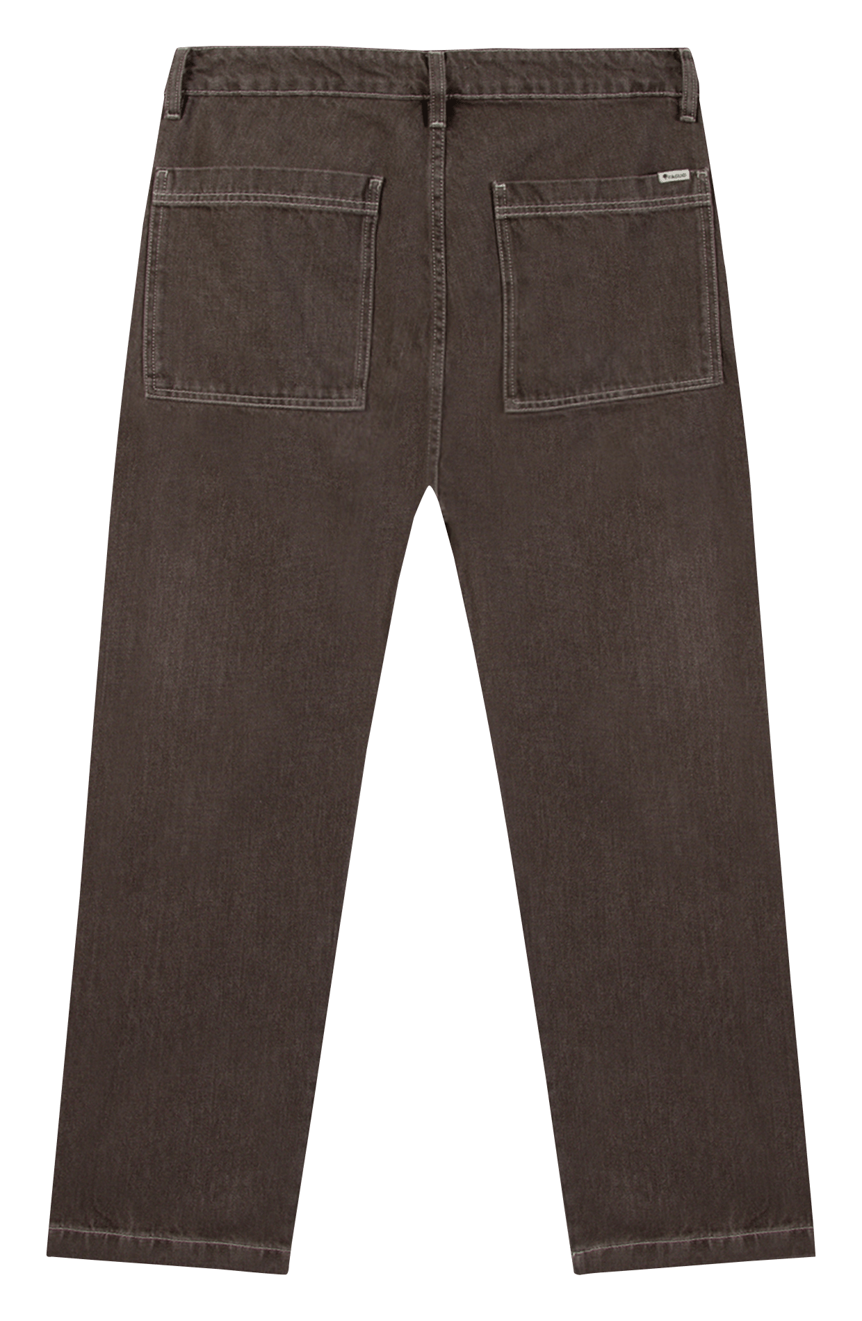 Straight Cut Jeans aus Baumwolle FAGUO Braun
