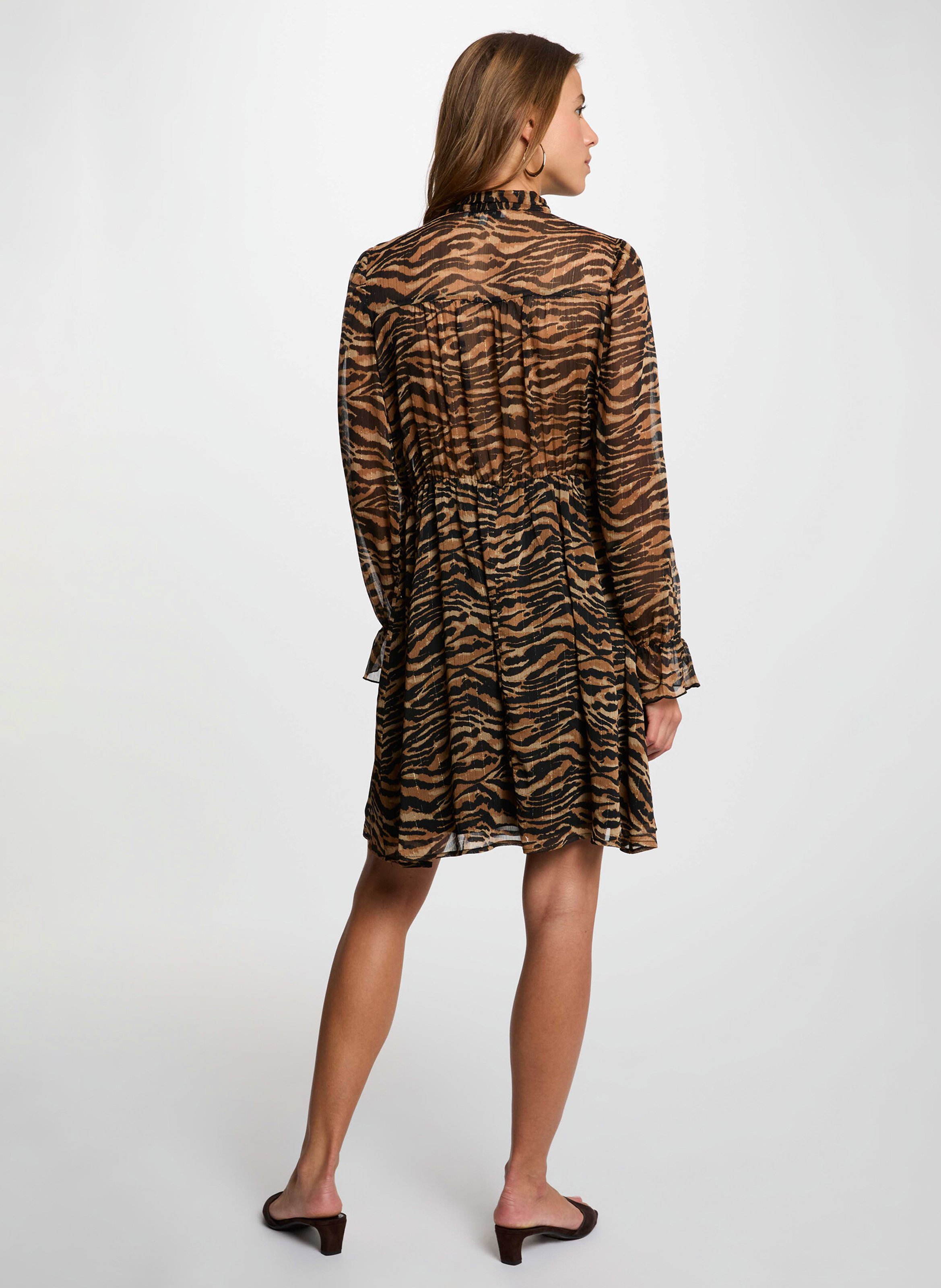 Bedrucktes Kurzkleid MORGAN Mehrfarbig