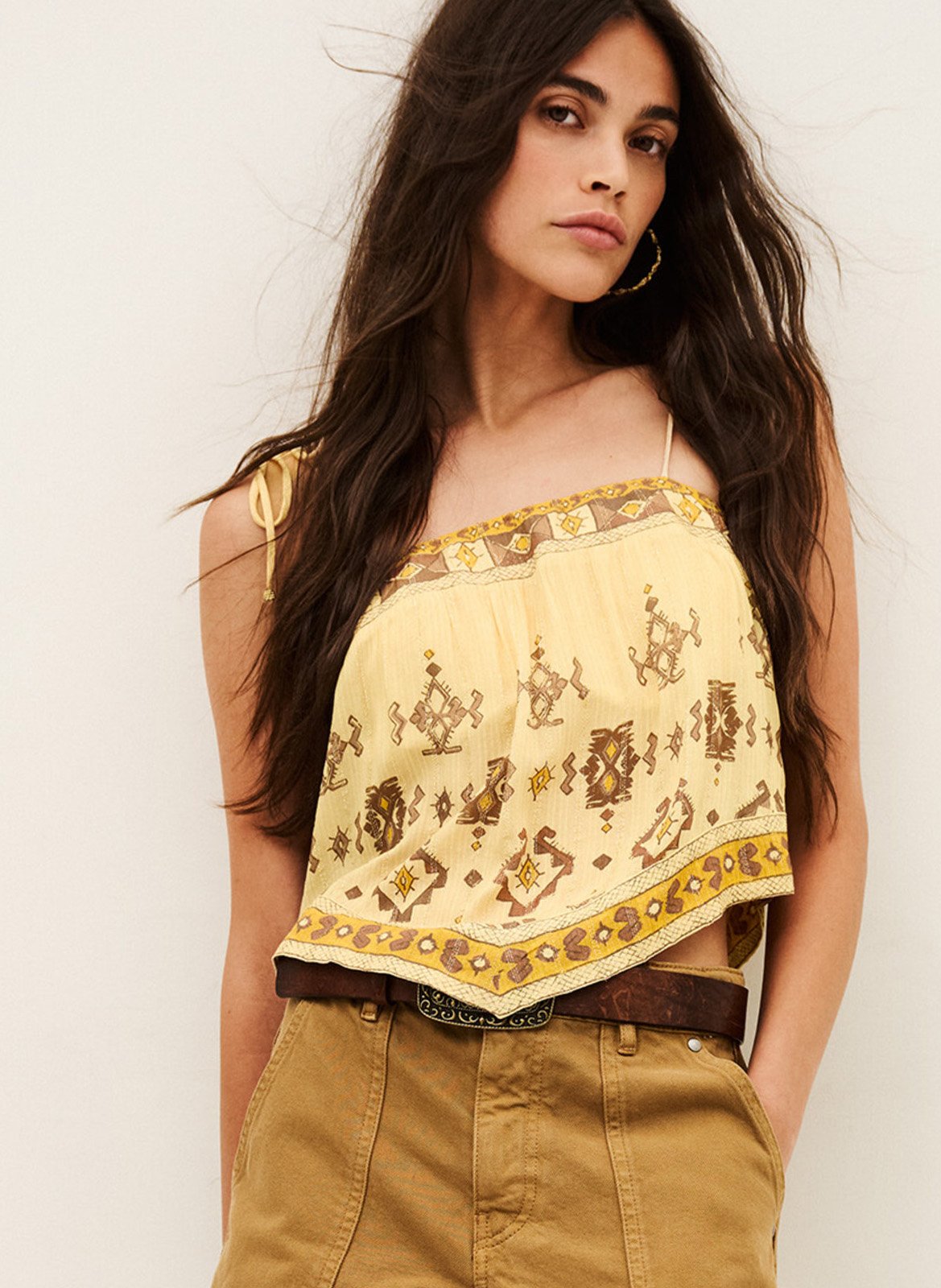 Korte top met print BA&SH