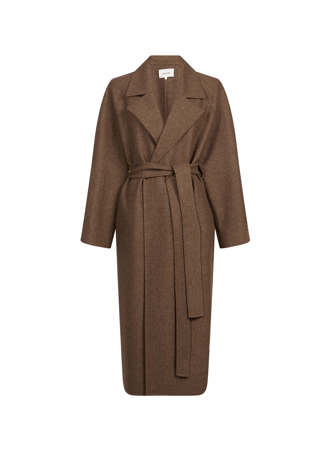 Warmor wool blend warmor coat SAISON 1865 Brown
