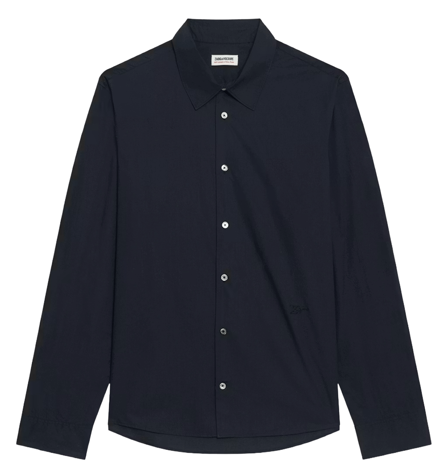 Organic cotton shirt ZADIG&VOLTAIRE Blue