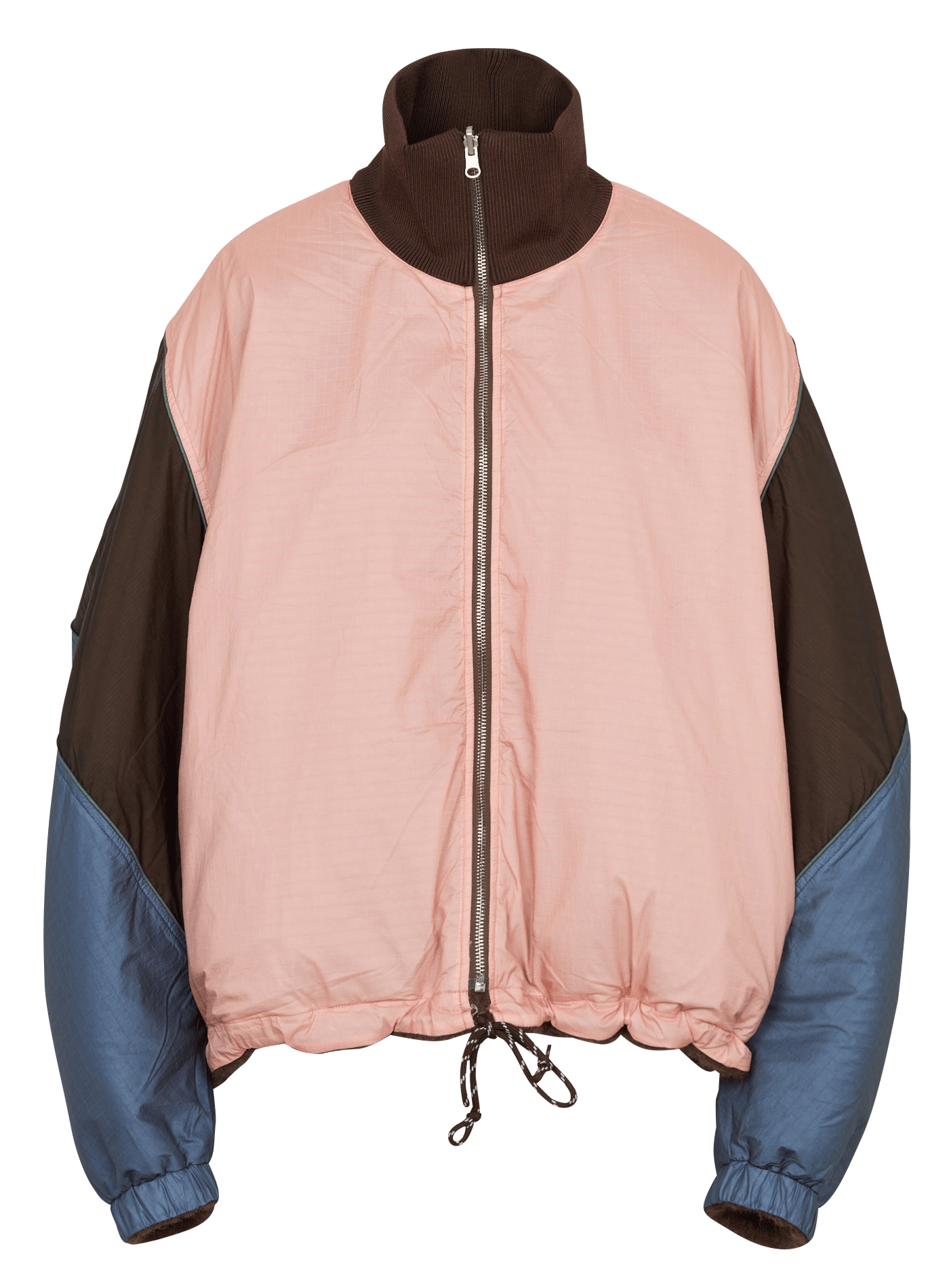 Oversized two-tone jacket BELLEROSE Brown