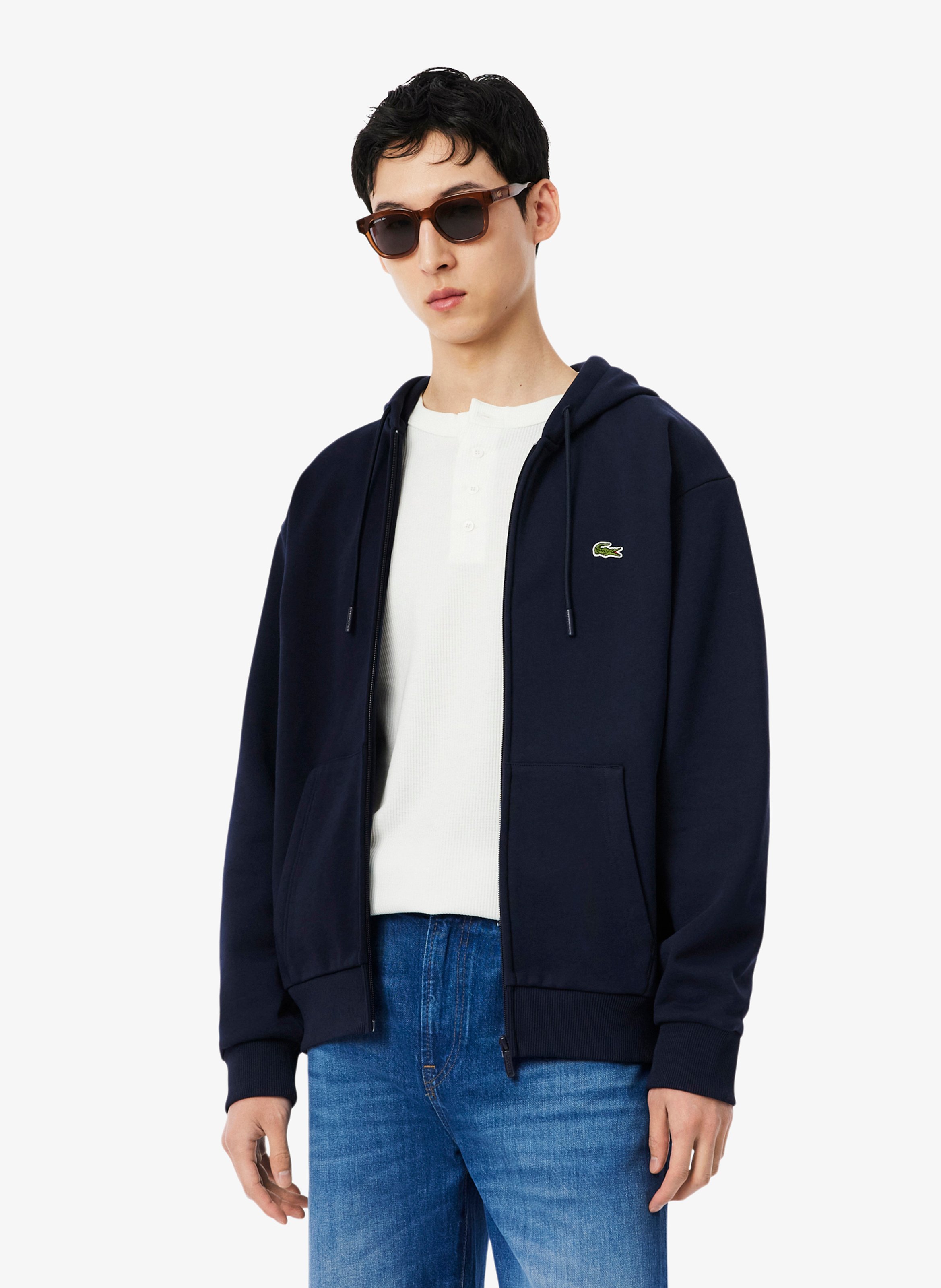Cotton-blend hoodie LACOSTE