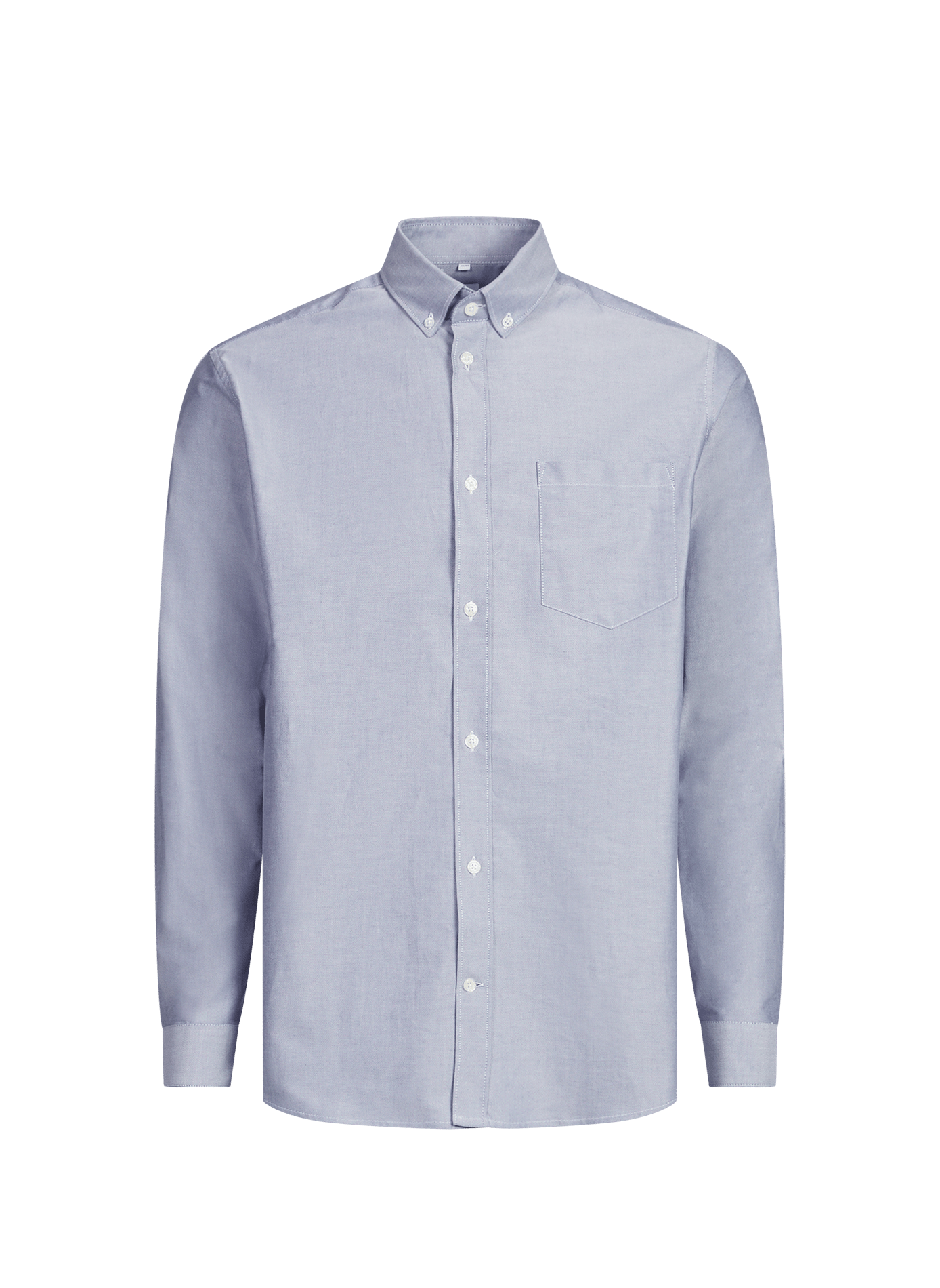 Hox-D straight-cut cotton shirt AU PRINTEMPS PARIS Blue