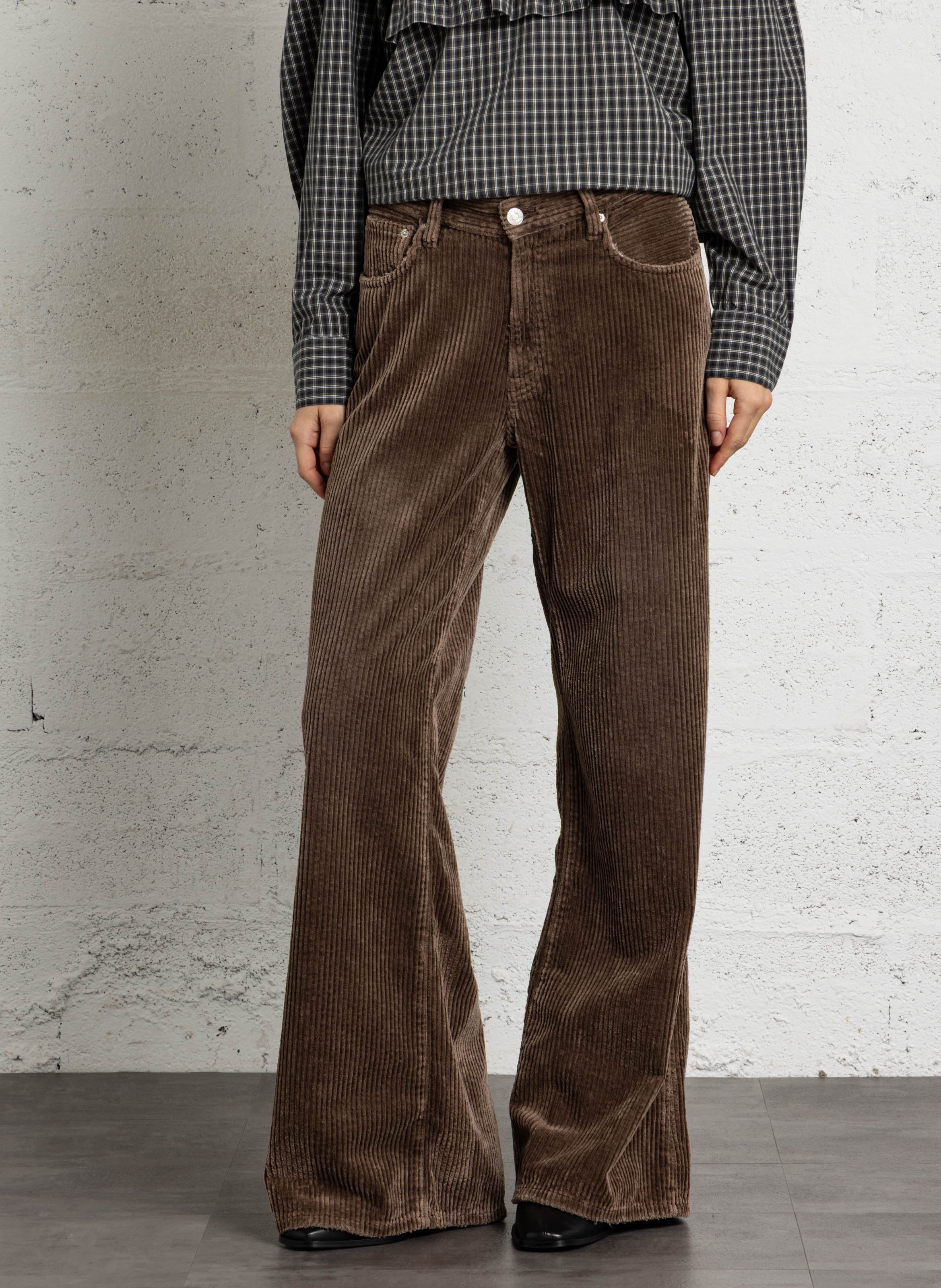 Gerade geschnittene Cordhose aus Baumwoll-Mix BELLEROSE