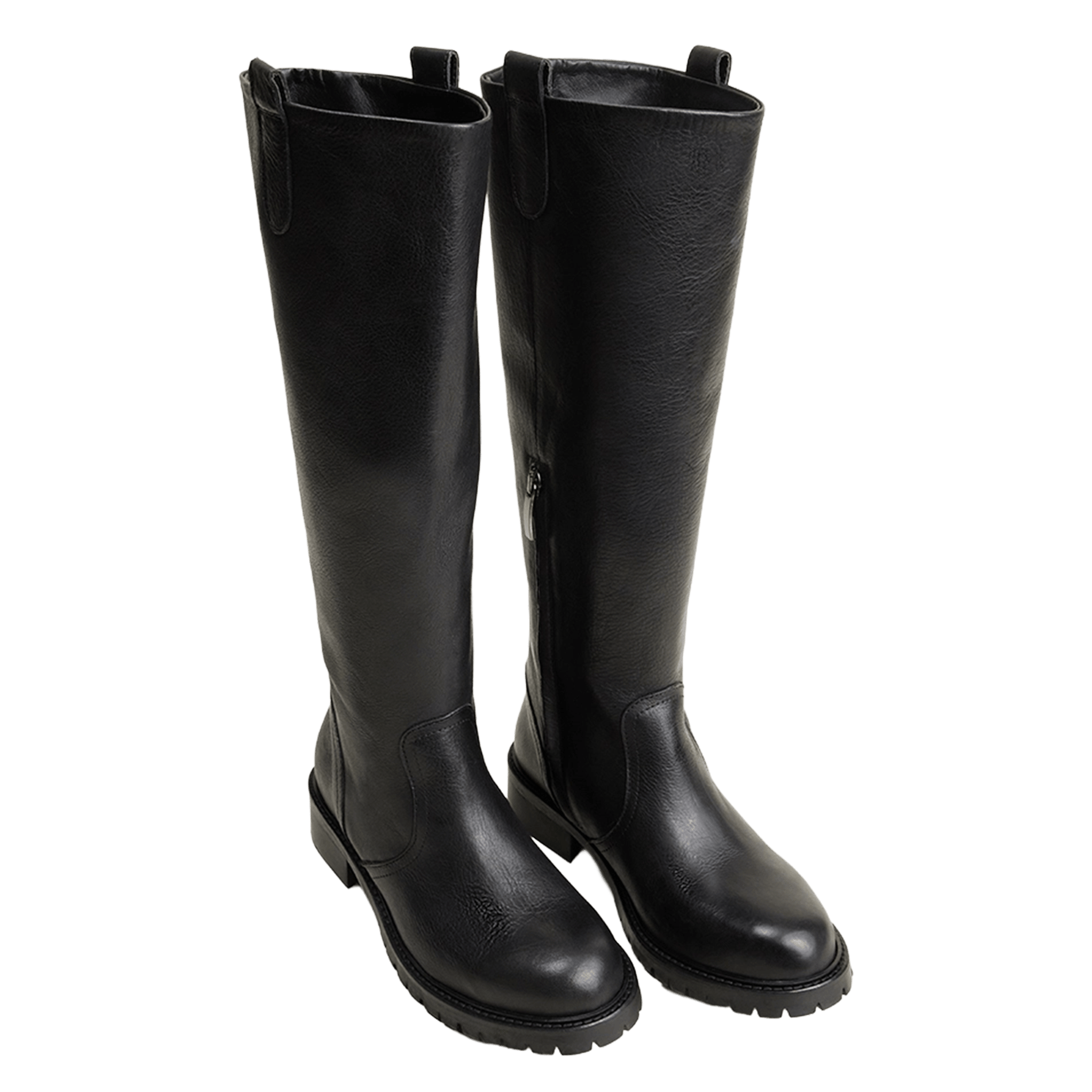 Bottes en cuir JONAK Noir