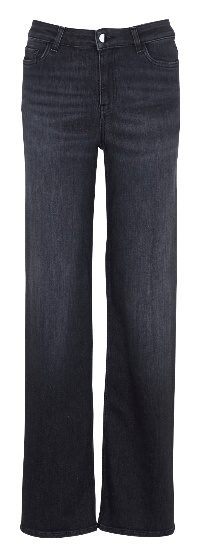 Jean droit taille haute uni MAISON 123 Gris