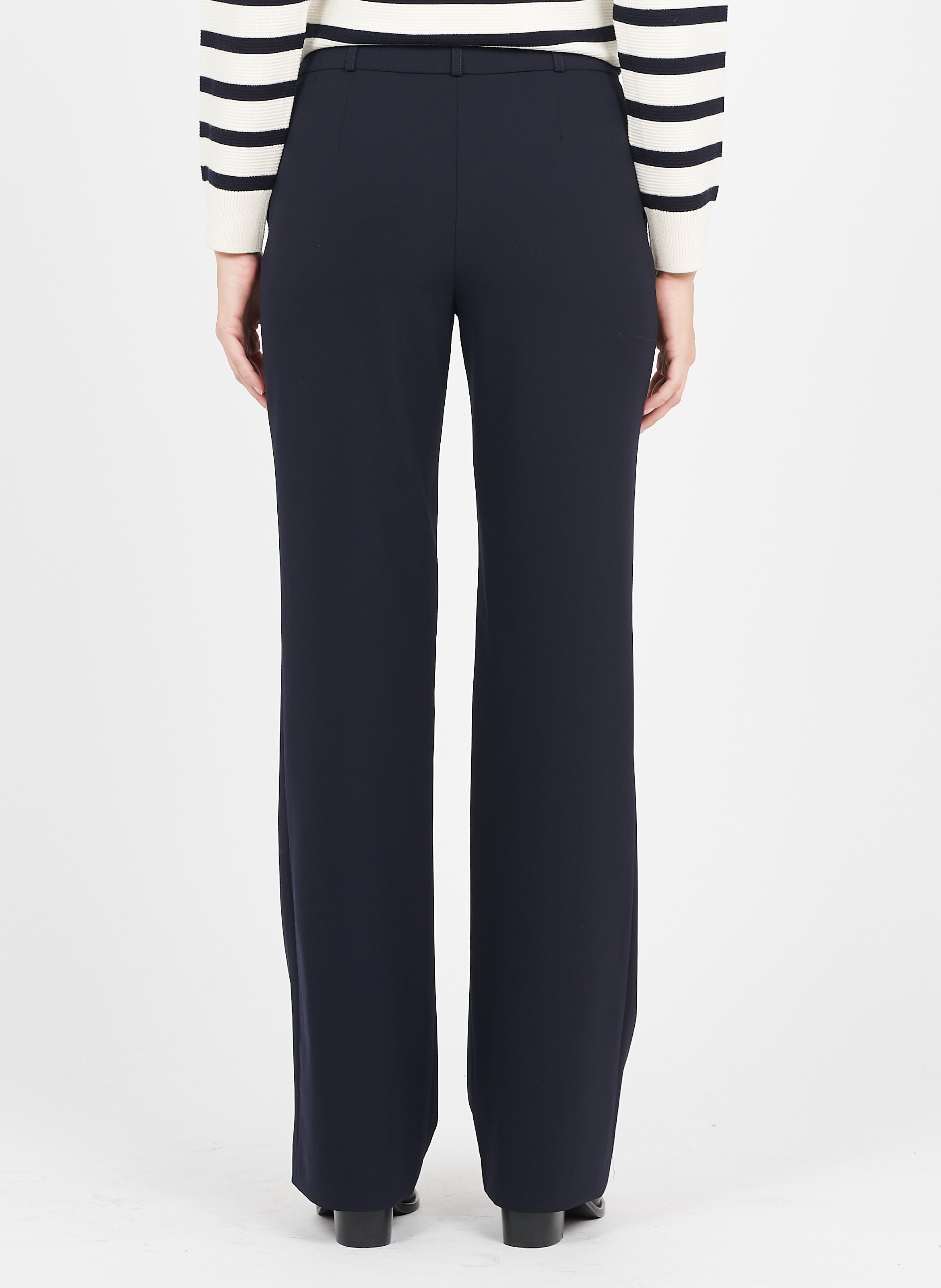 Straight-leg pants Blue