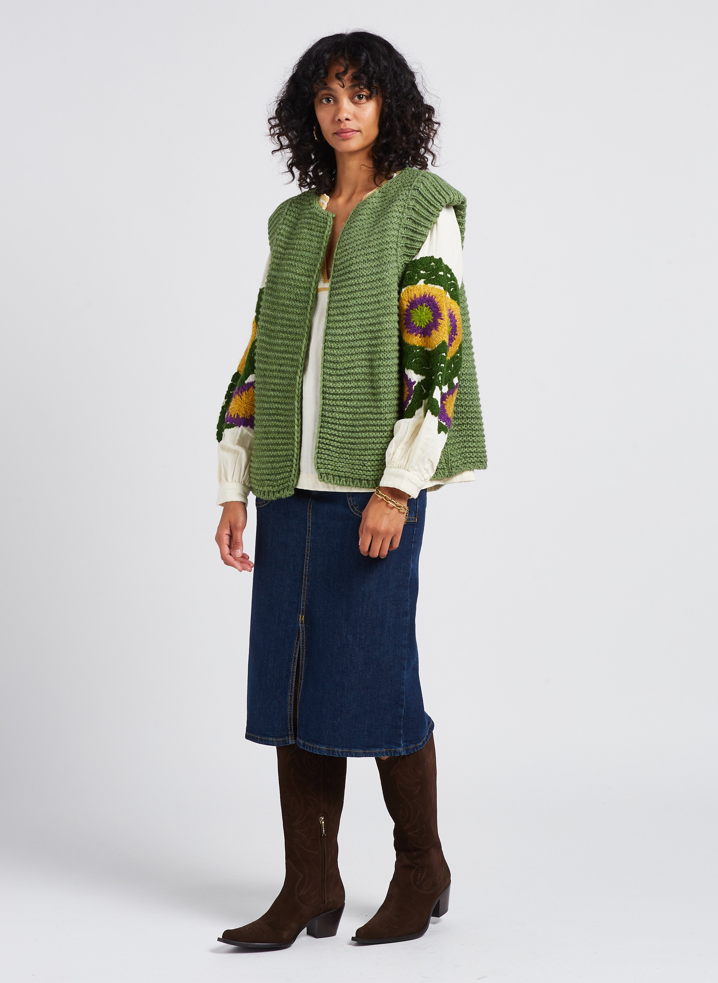 Cardigan 2025 vert zara