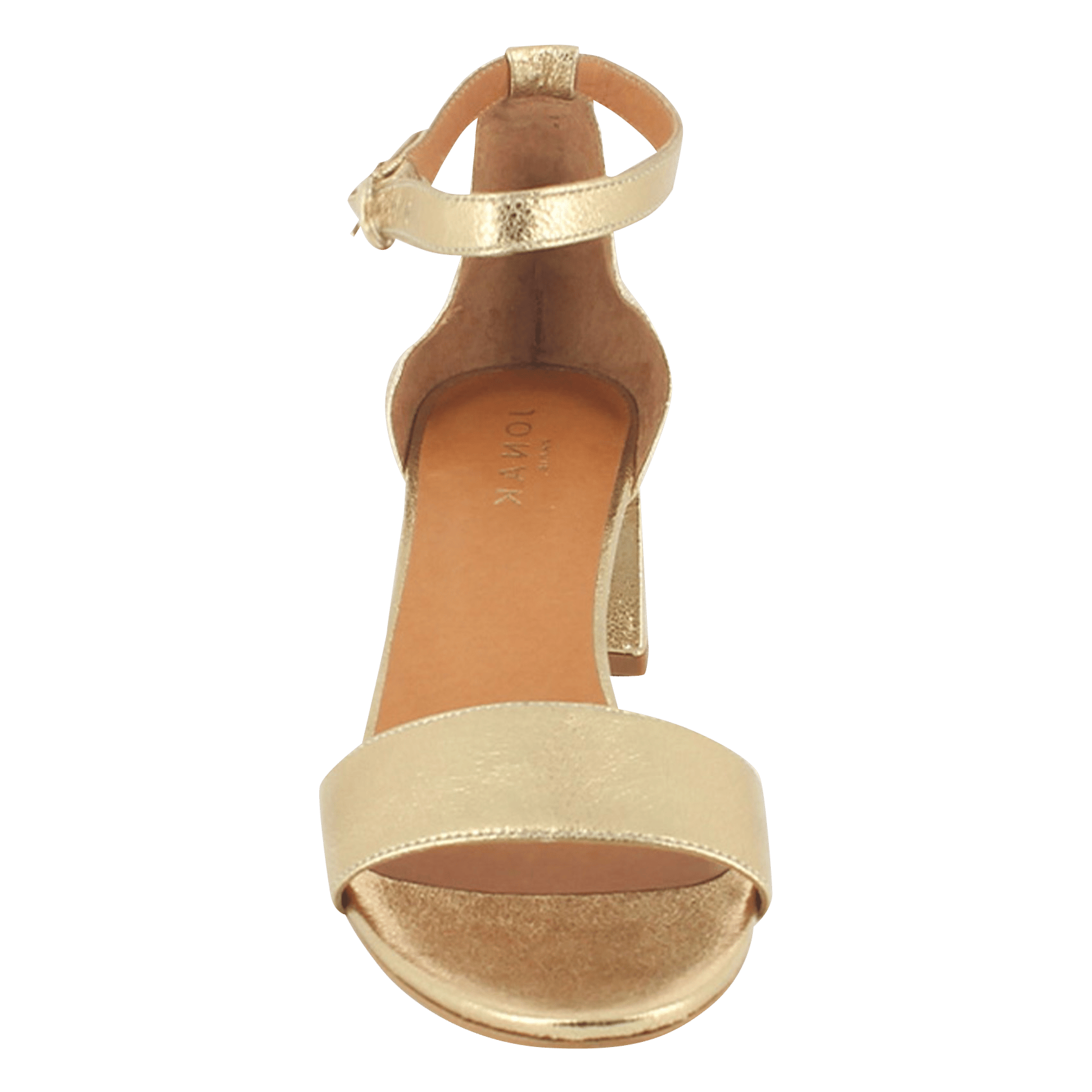 Block heel sandals JONAK Golden