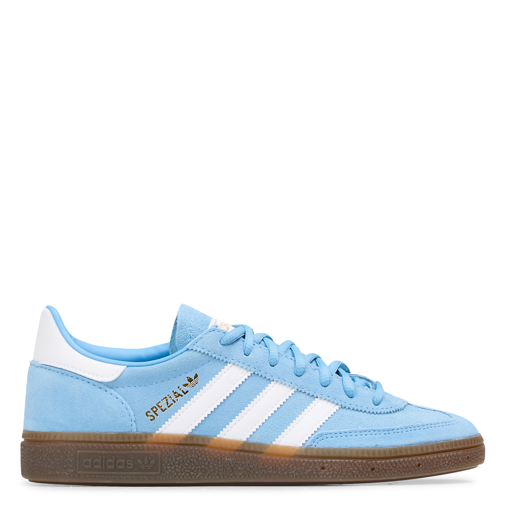 Niedrige Sneaker aus Veloursleder ADIDAS Blau