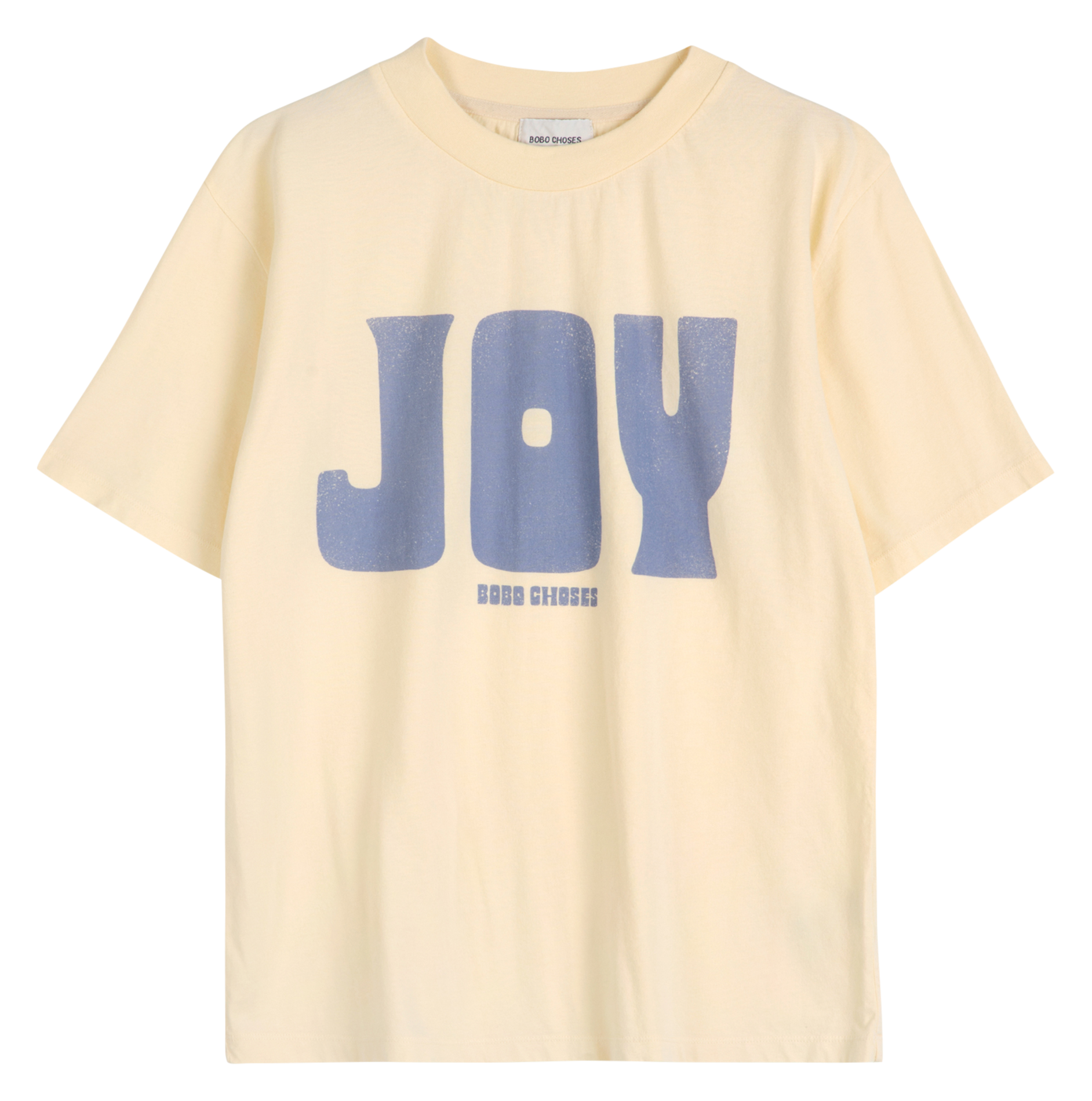 Short-sleeved straight-cut T-shirt BOBO CHOSES Yellow