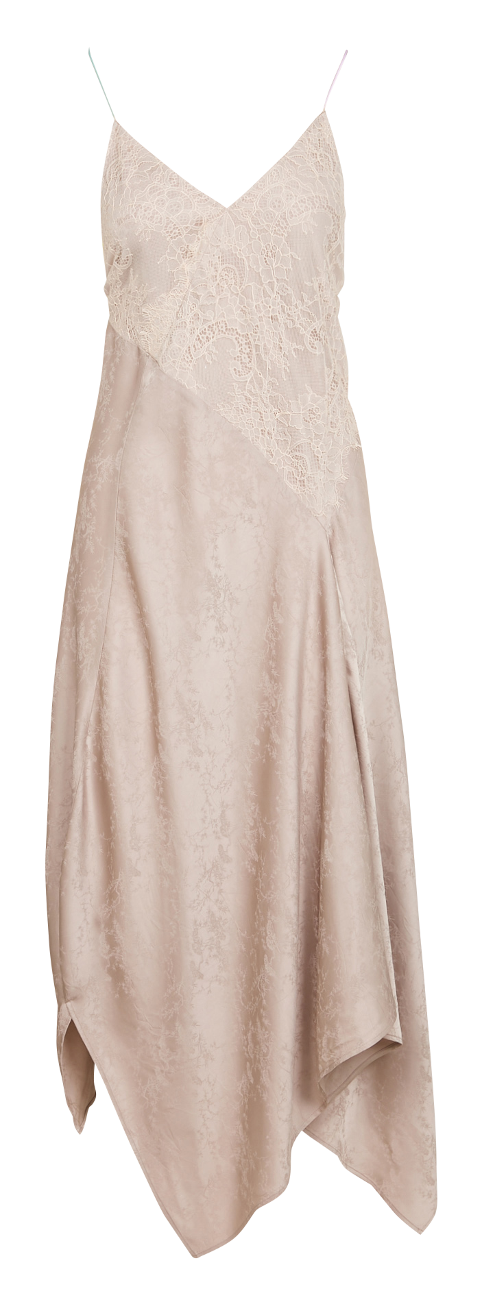 Midikleid aus Spitze MES DEMOISELLES Grau