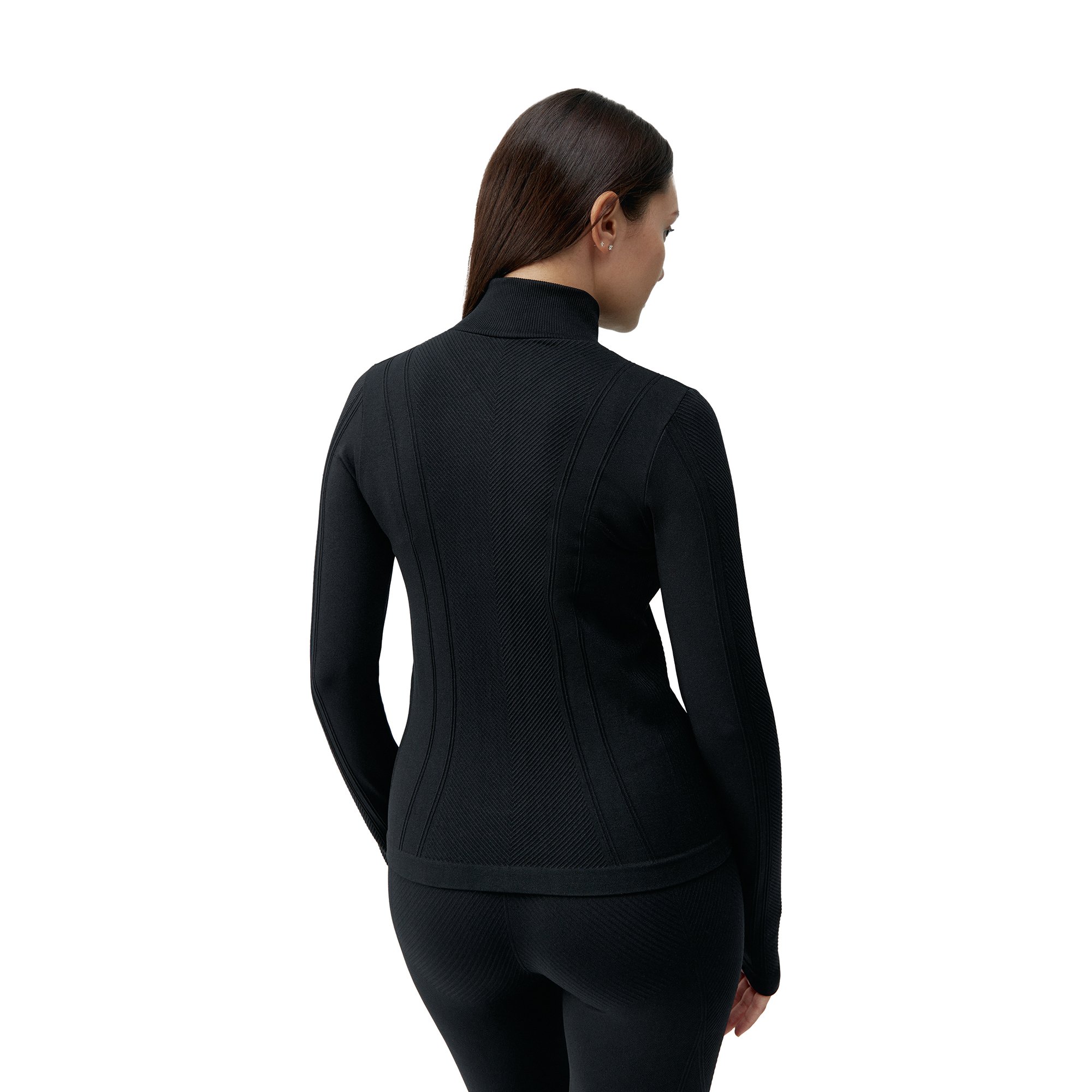 Seamless outer jacket BORN LIVING YOGA Black