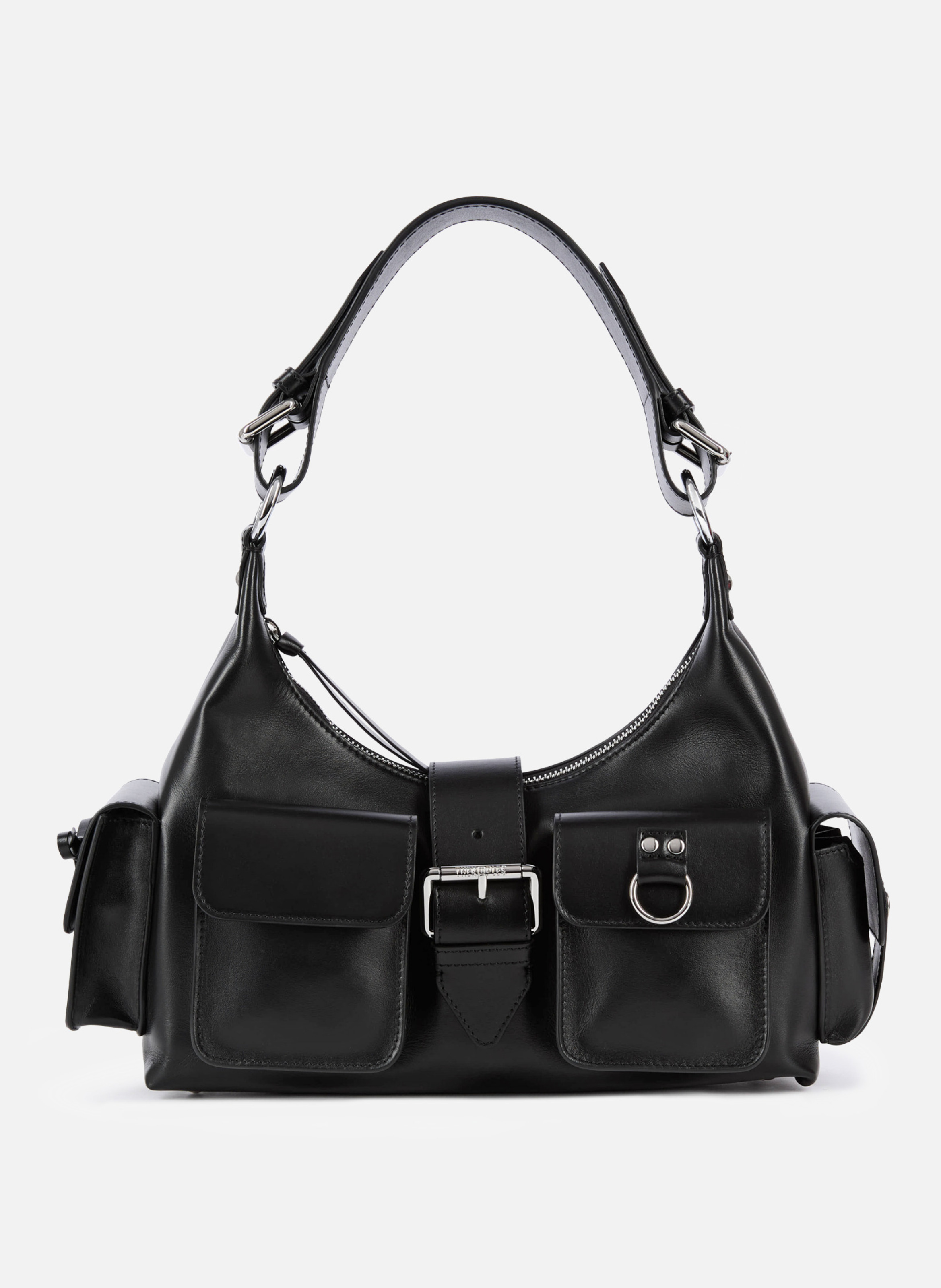 Smooth leather Amelia bag THE KOOPLES Black
