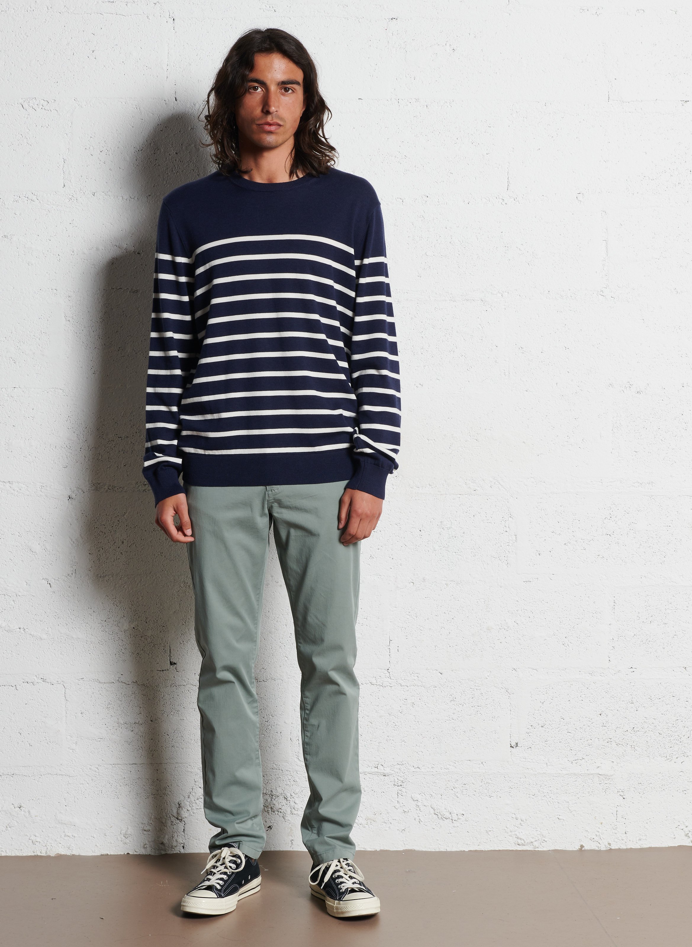 Bucket Hat aus Baumwoll-Mix IKKS Blau