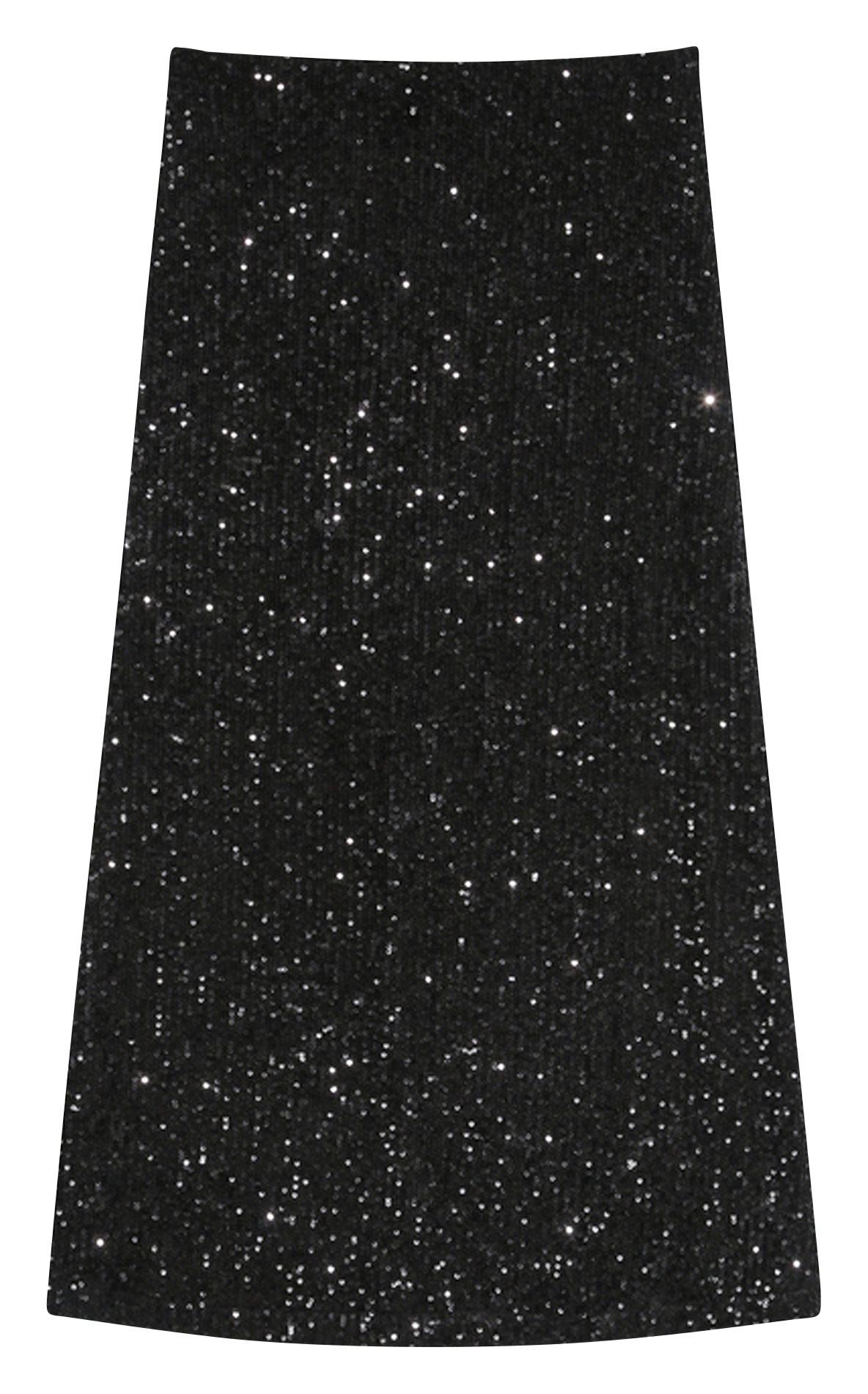 A-line Sequin Maxi Skirt GRACE ET MILA Black