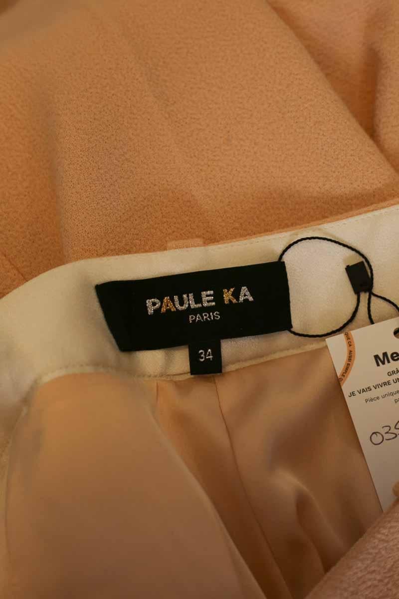 Bandol straight woollen trousers PAULE KA - Seconde main Beige