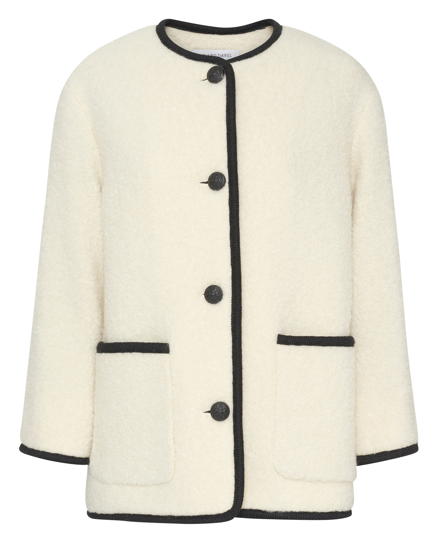 Jas van alpacawol GERARD DAREL Beige