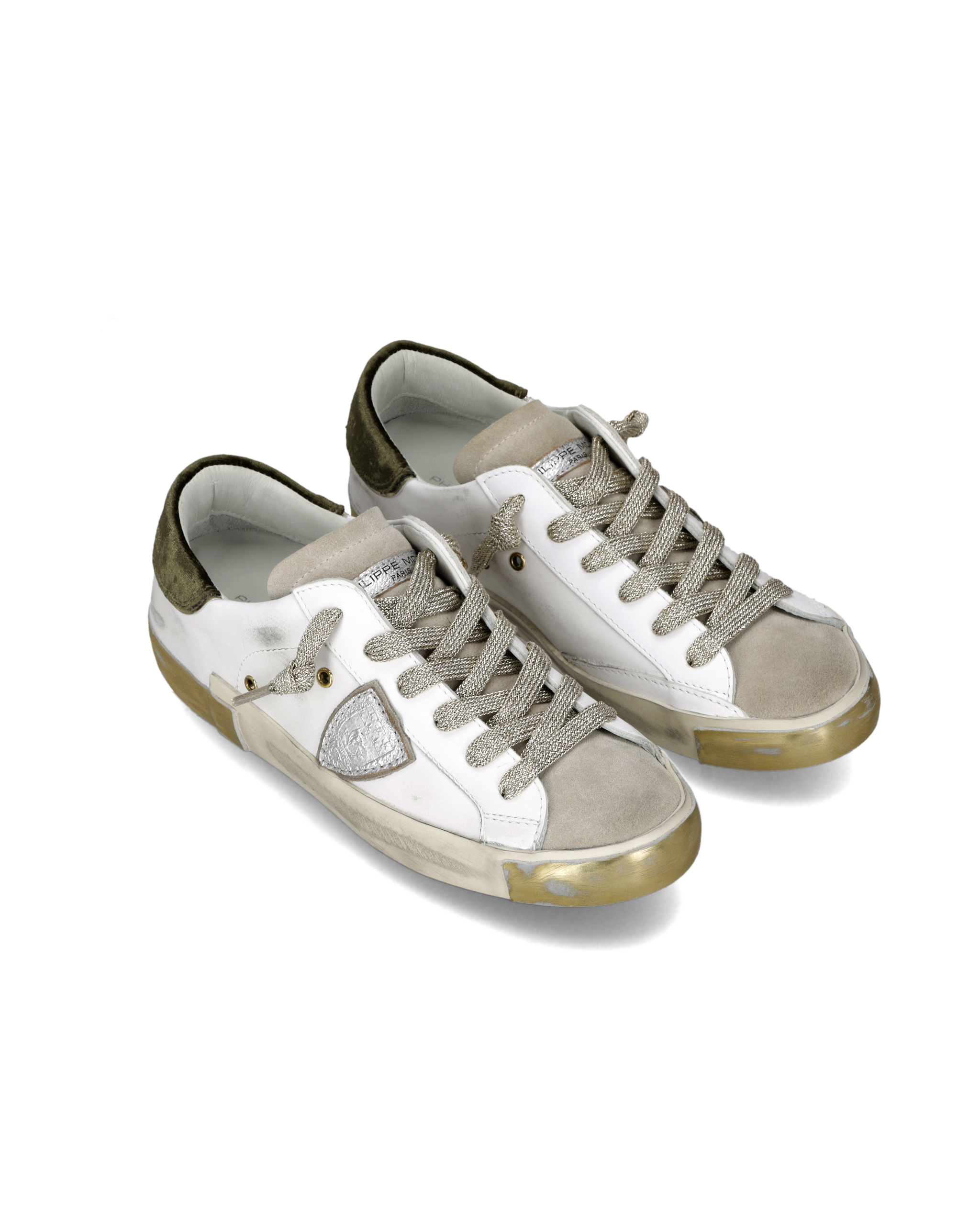 Tennis sneakers. PHILIPPE MODEL Green